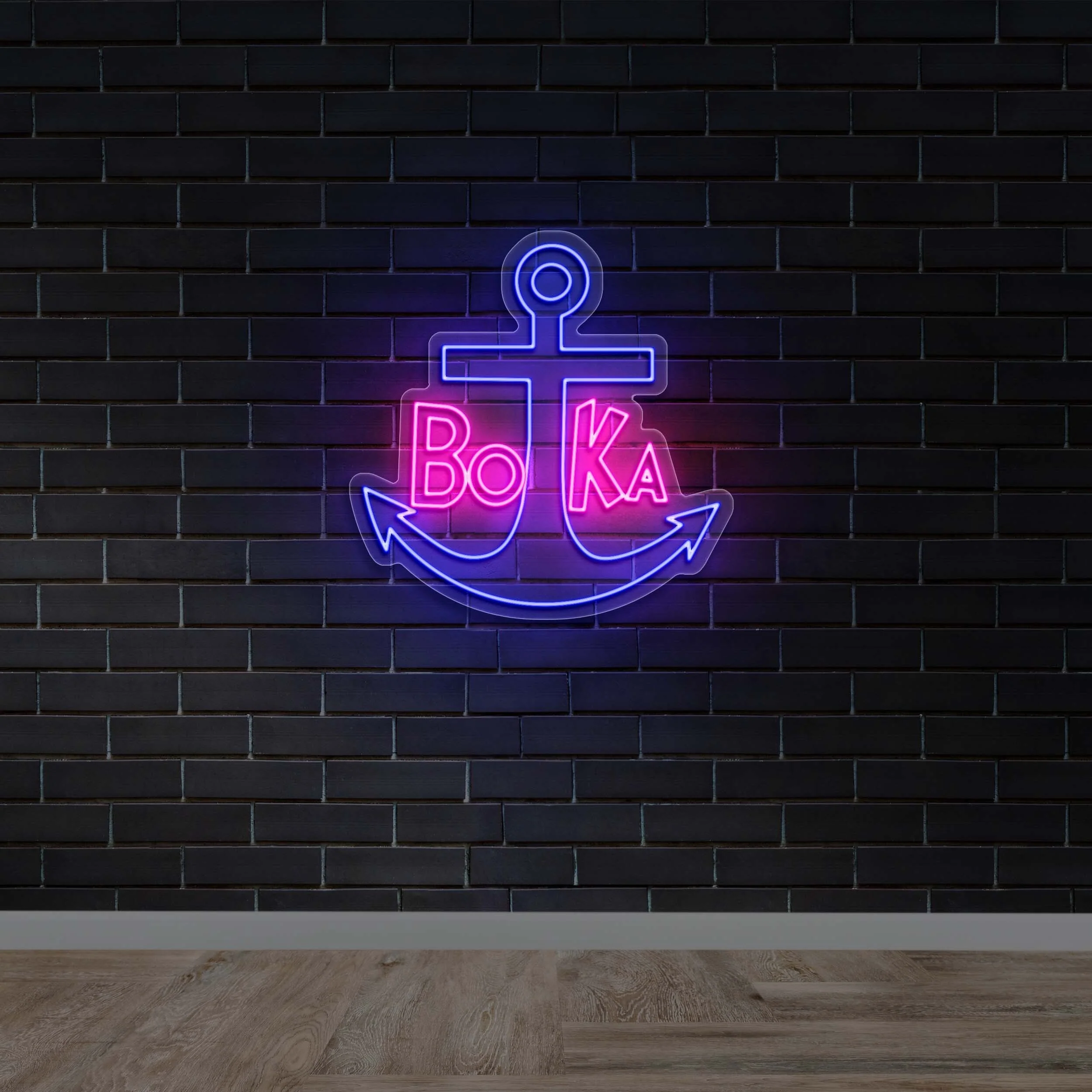 Boka - Premium Neon Artwork