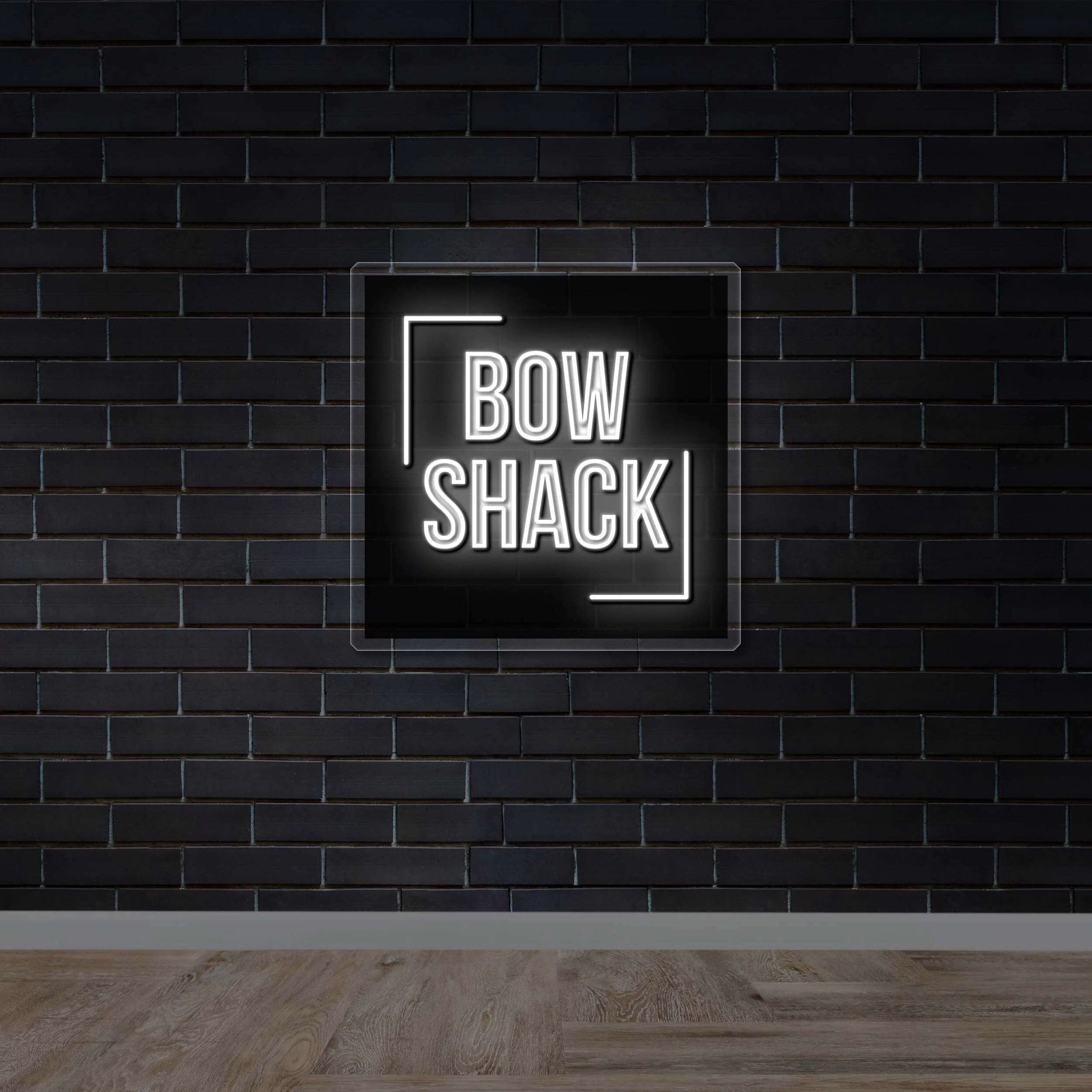 BOW SHACK - Premium Neon Artwork