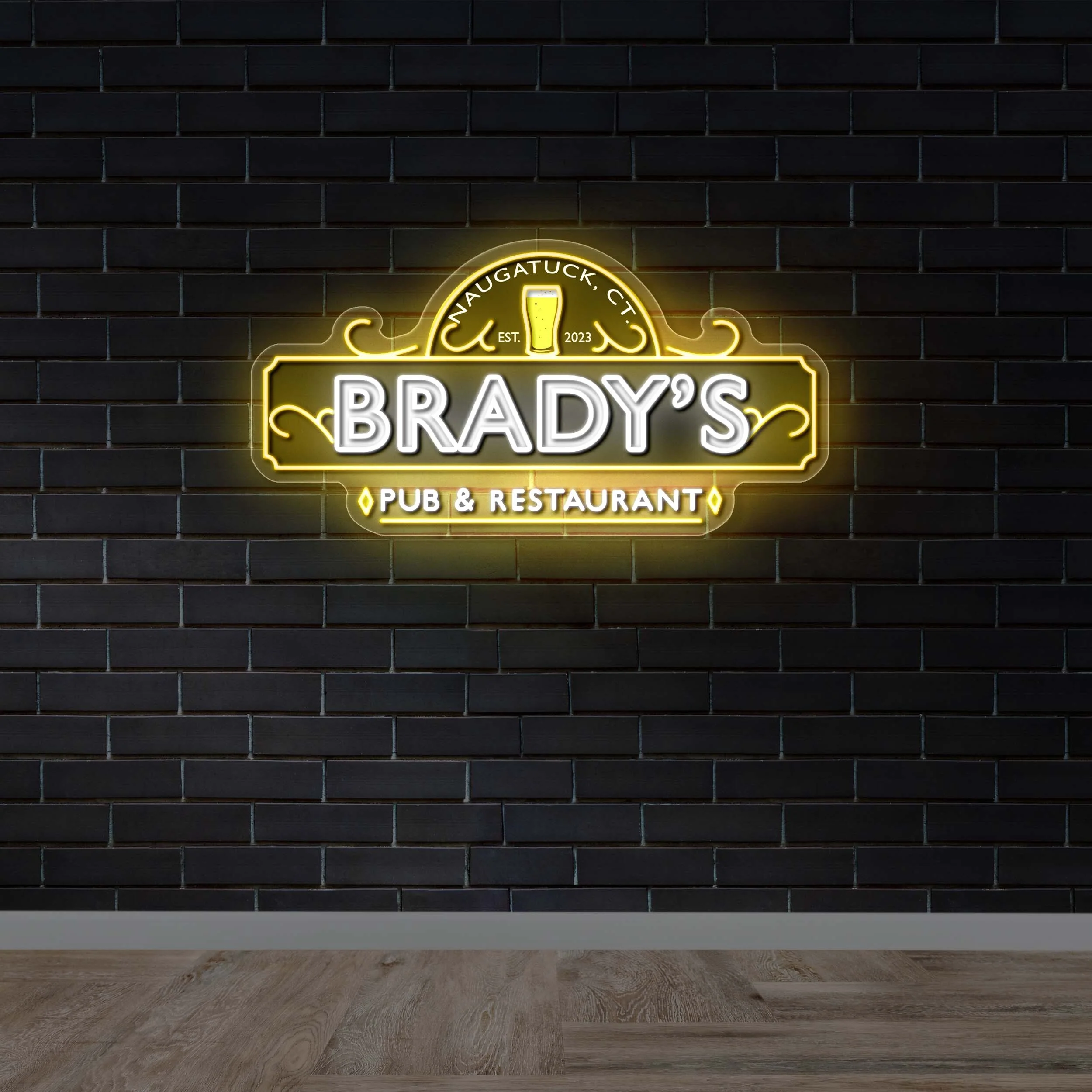 BRADY'S PUB & RESTAURANT - Premium Neon Artwork