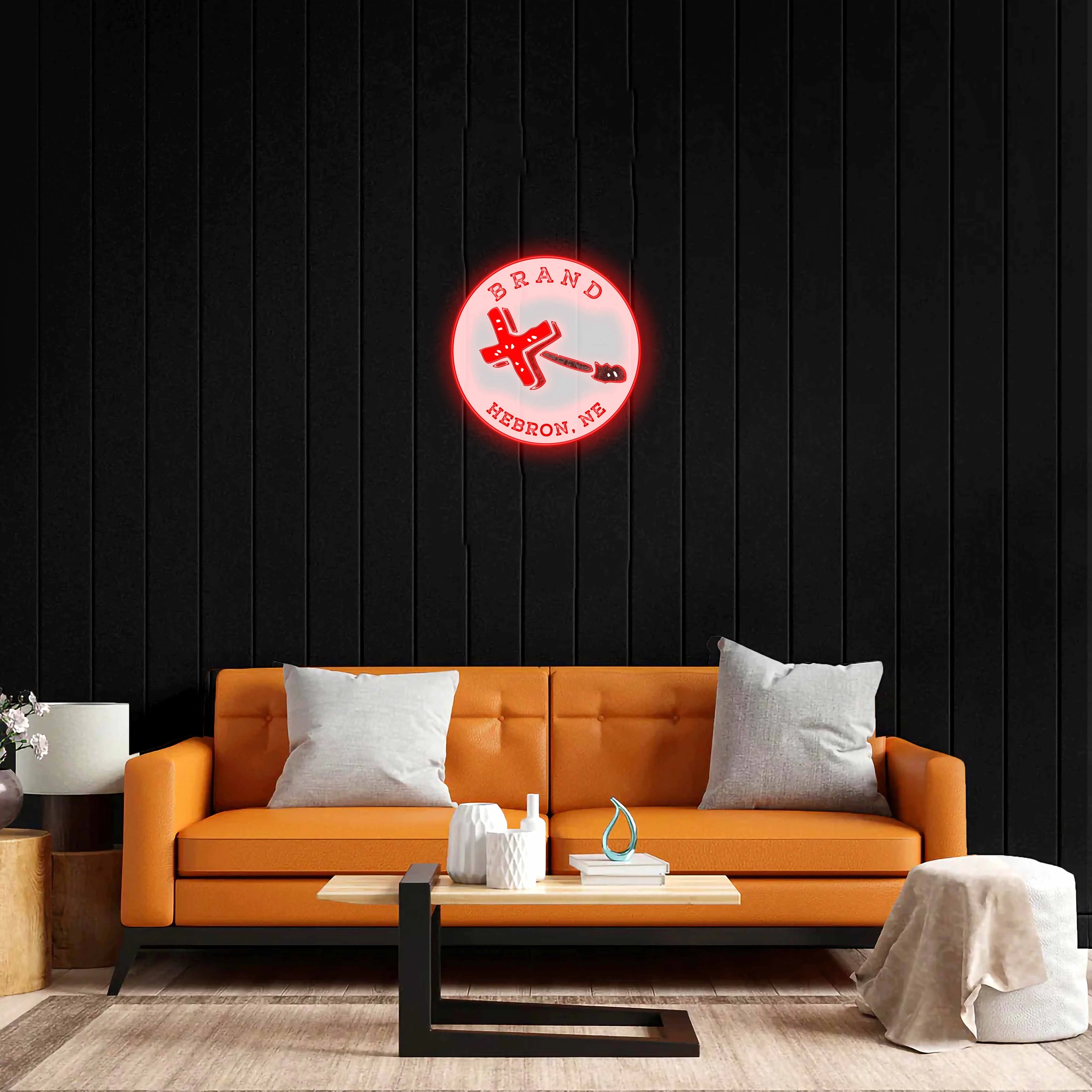 Brand Hebron, NE - Premium Neon Artwork