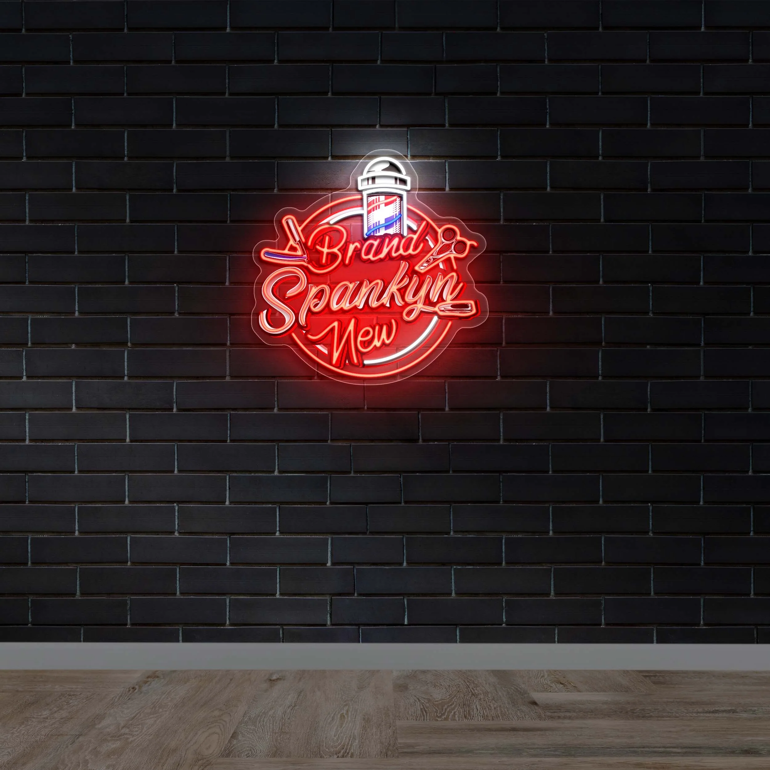 Brand Spankyn New - Premium Neon Artwork