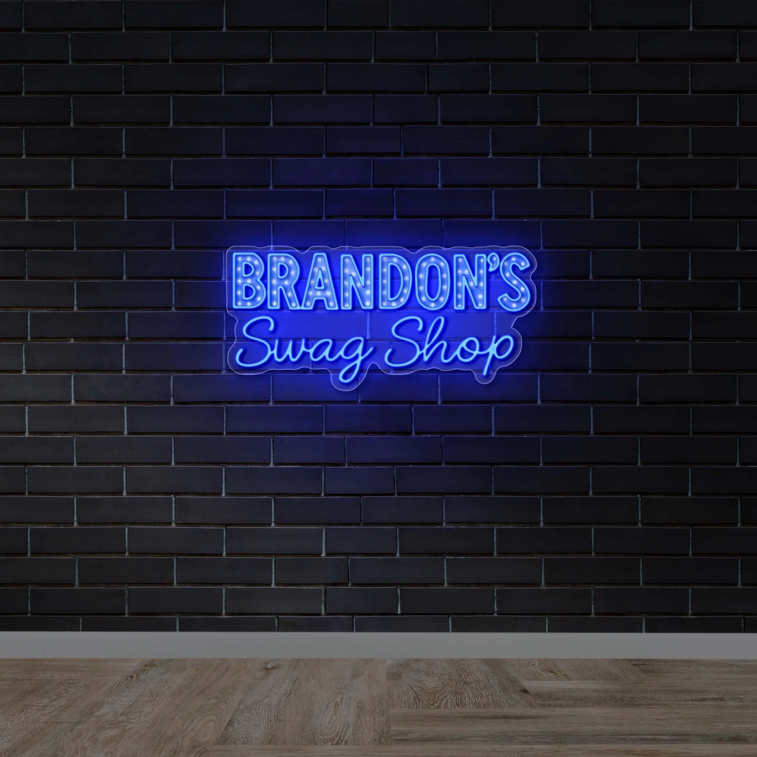 BRANDON'S Swag Shop - Premium Neon Artwork
