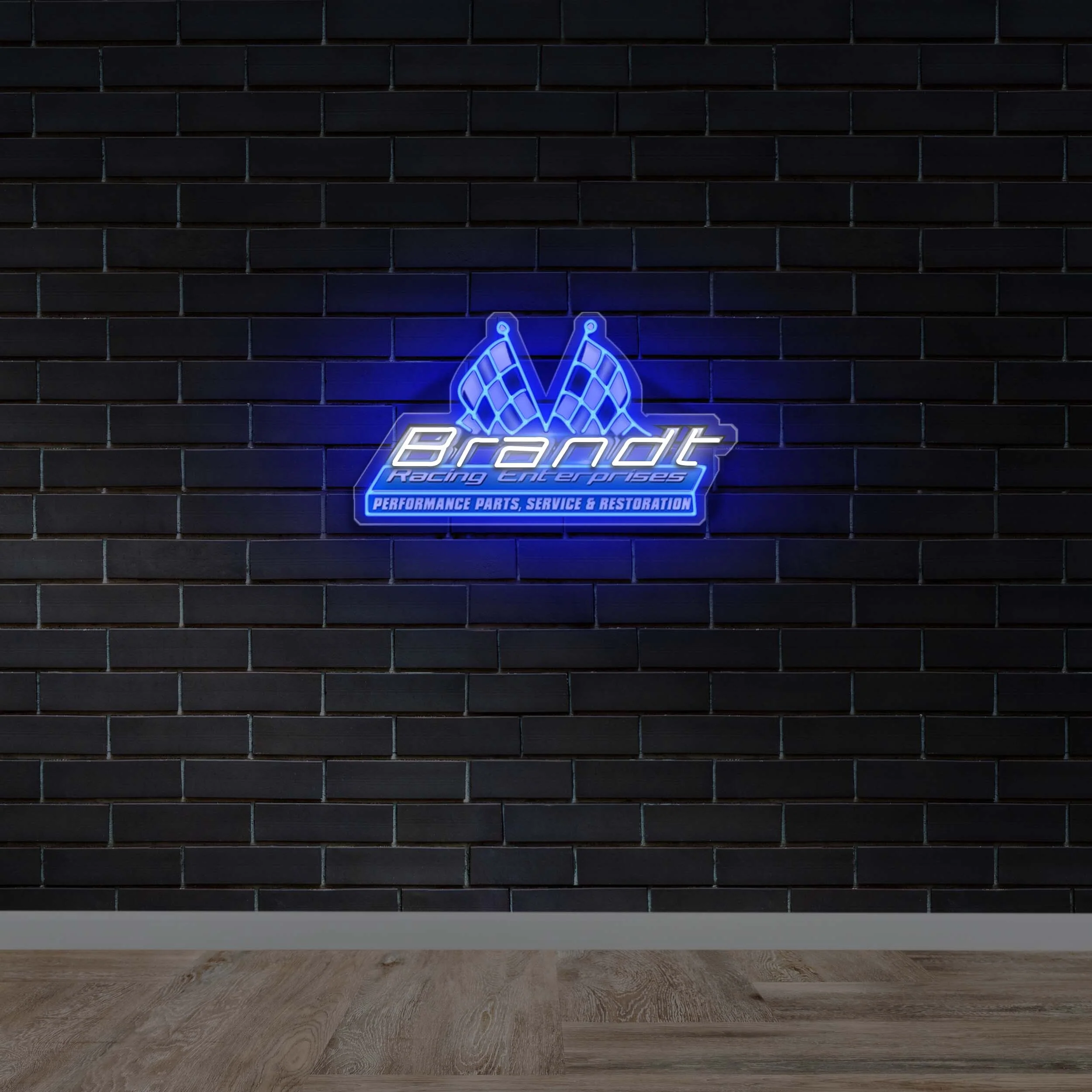 Brandt Racing - Premium Neon Artwork