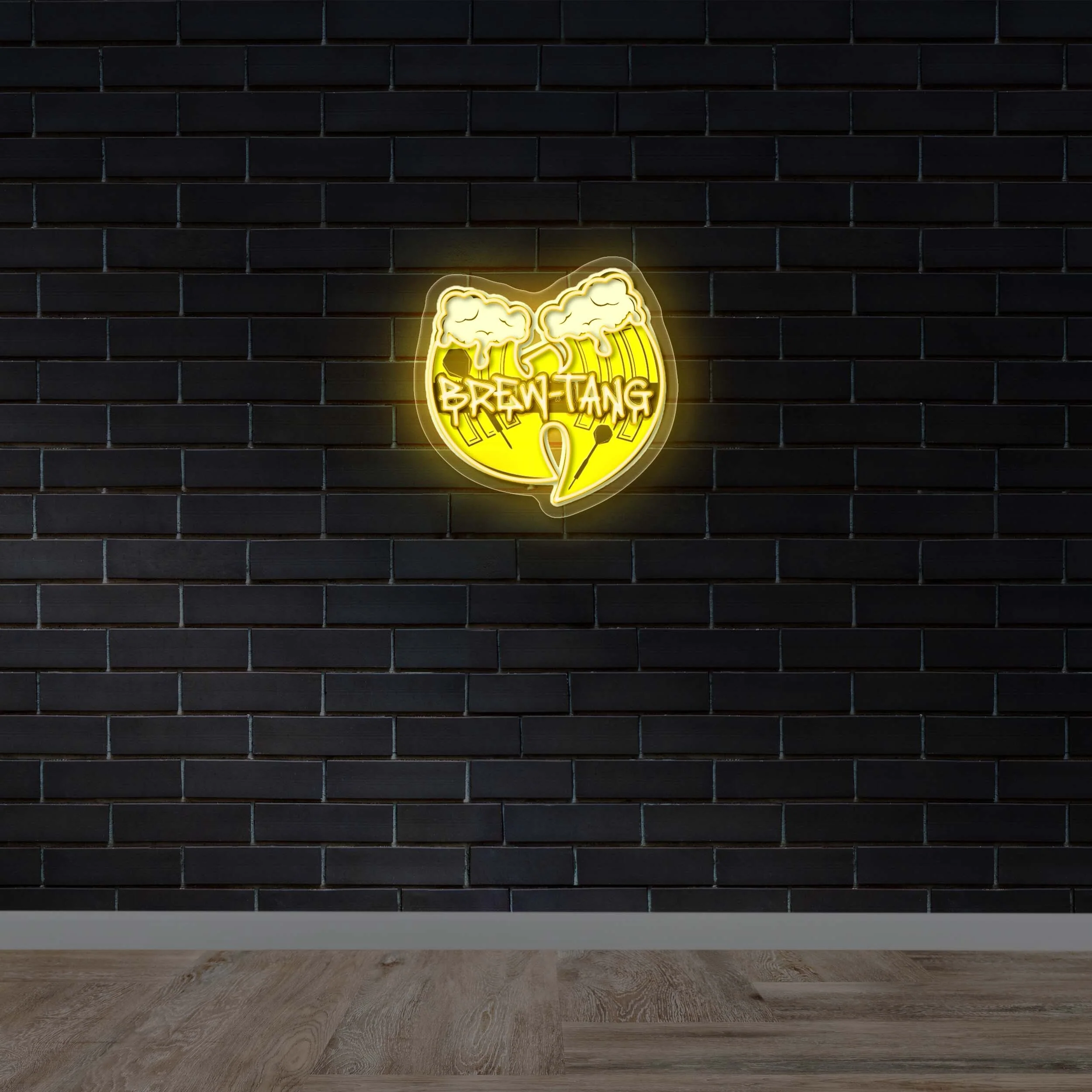 Brew Tang Darts – Premium Neon Artwork