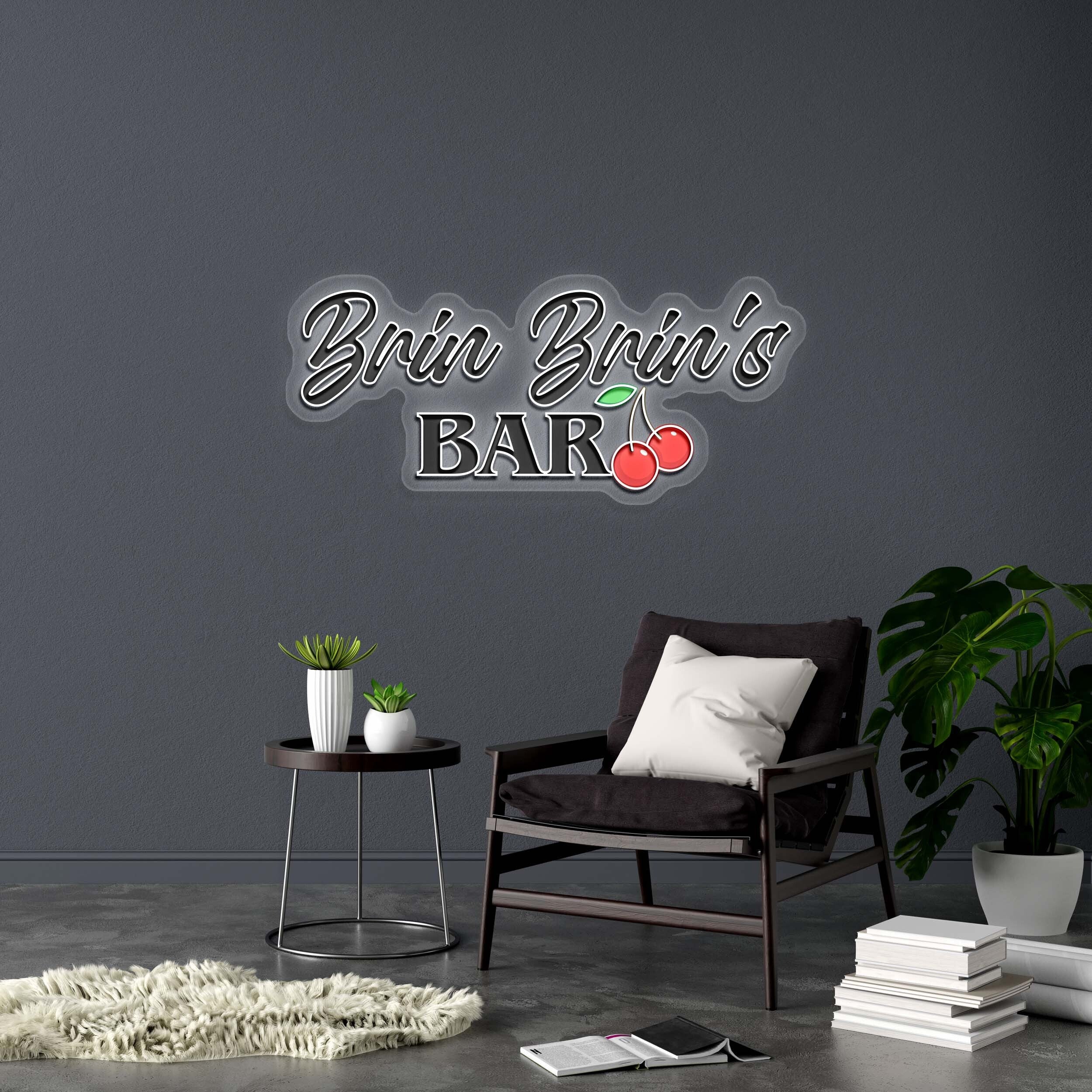 Brin Brin's BAR - Premium Neon Artwork