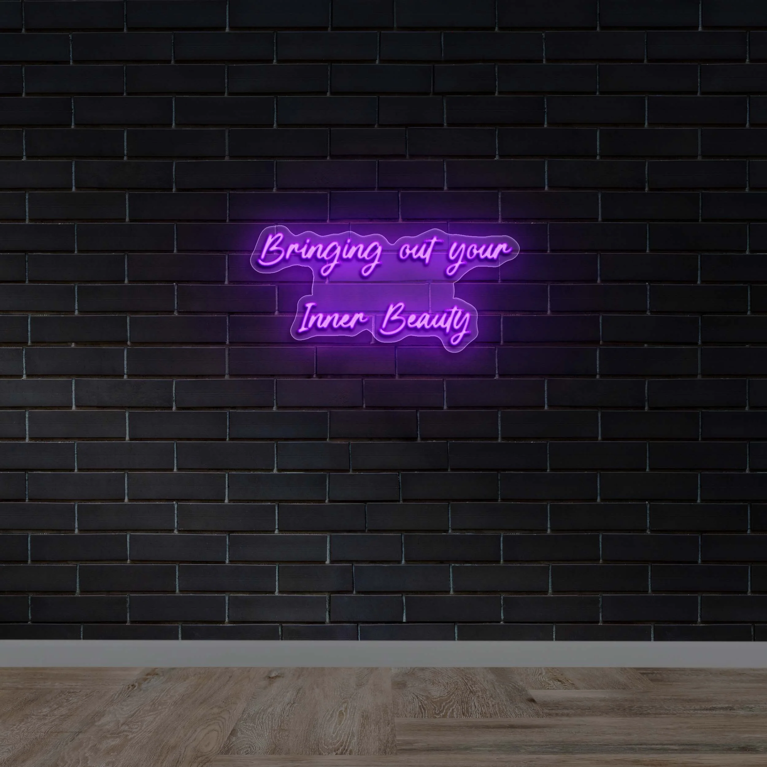 Bringing out your Inner Beauty (spaced out version) - Premium Neon Artwork