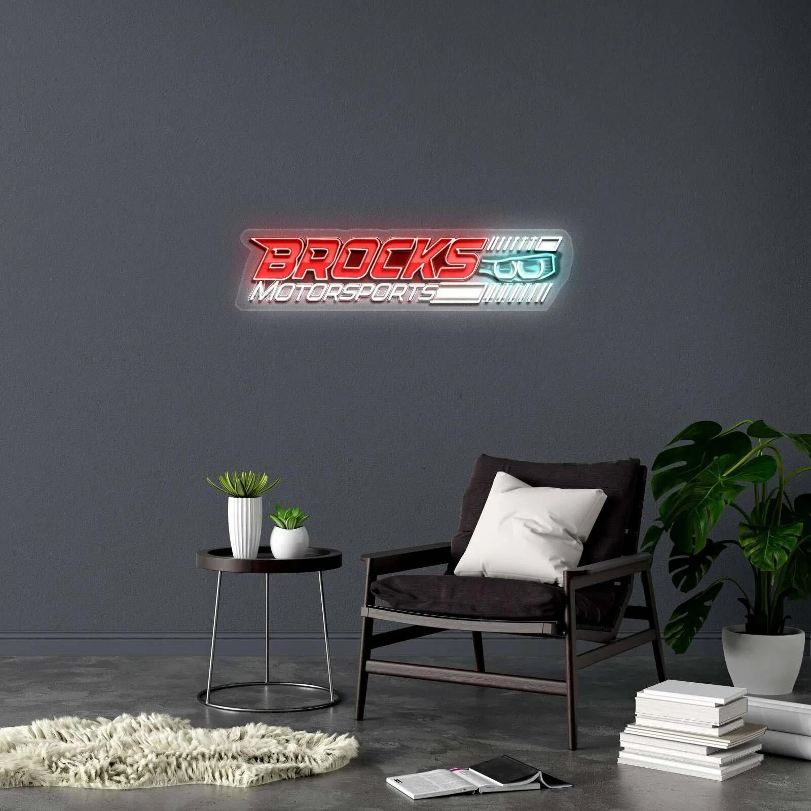 BROCKS MOTORSPORTS - Premium Neon Artwork