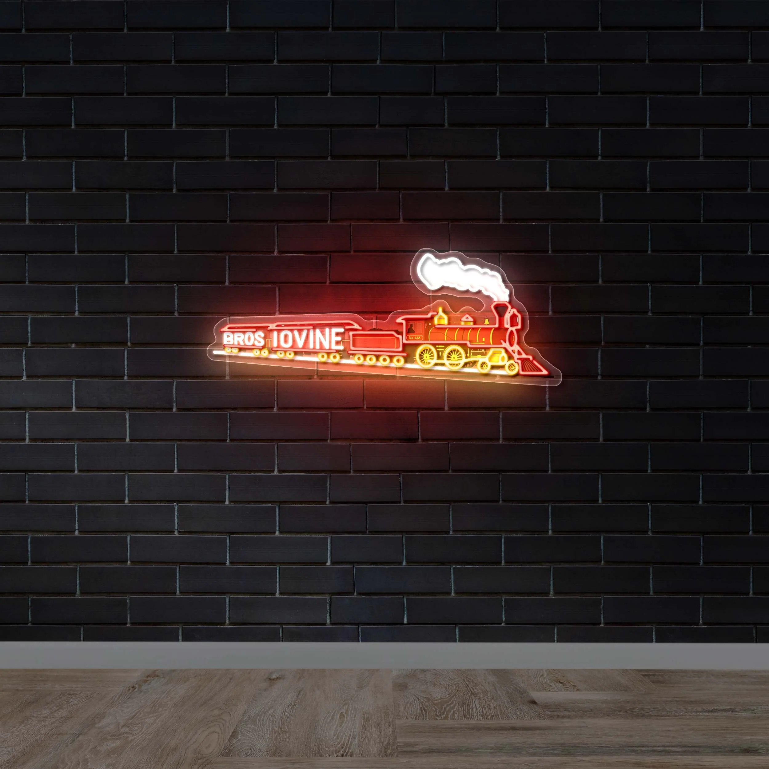 BROS IOVINE - Premium Neon Artwork