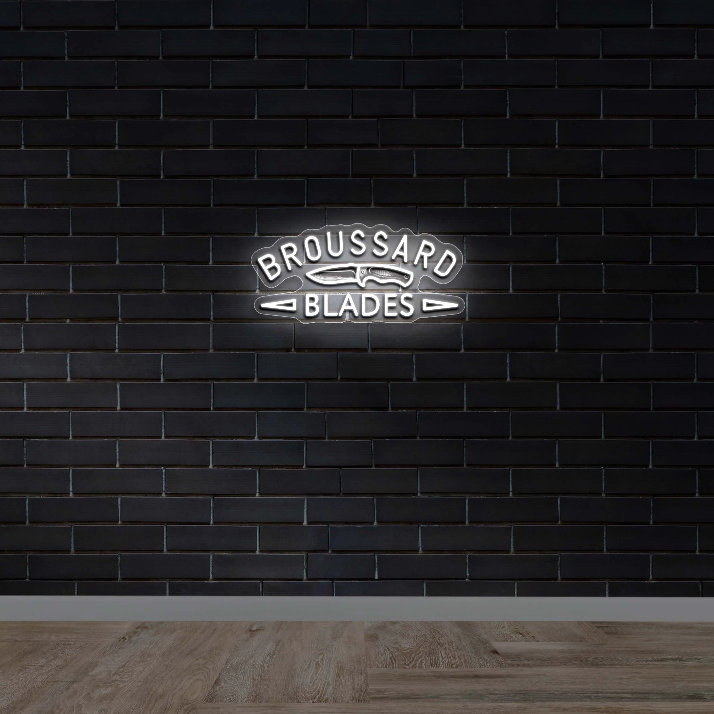 BROUSSARD BLADES - Premium Neon Artwork - Image 2
