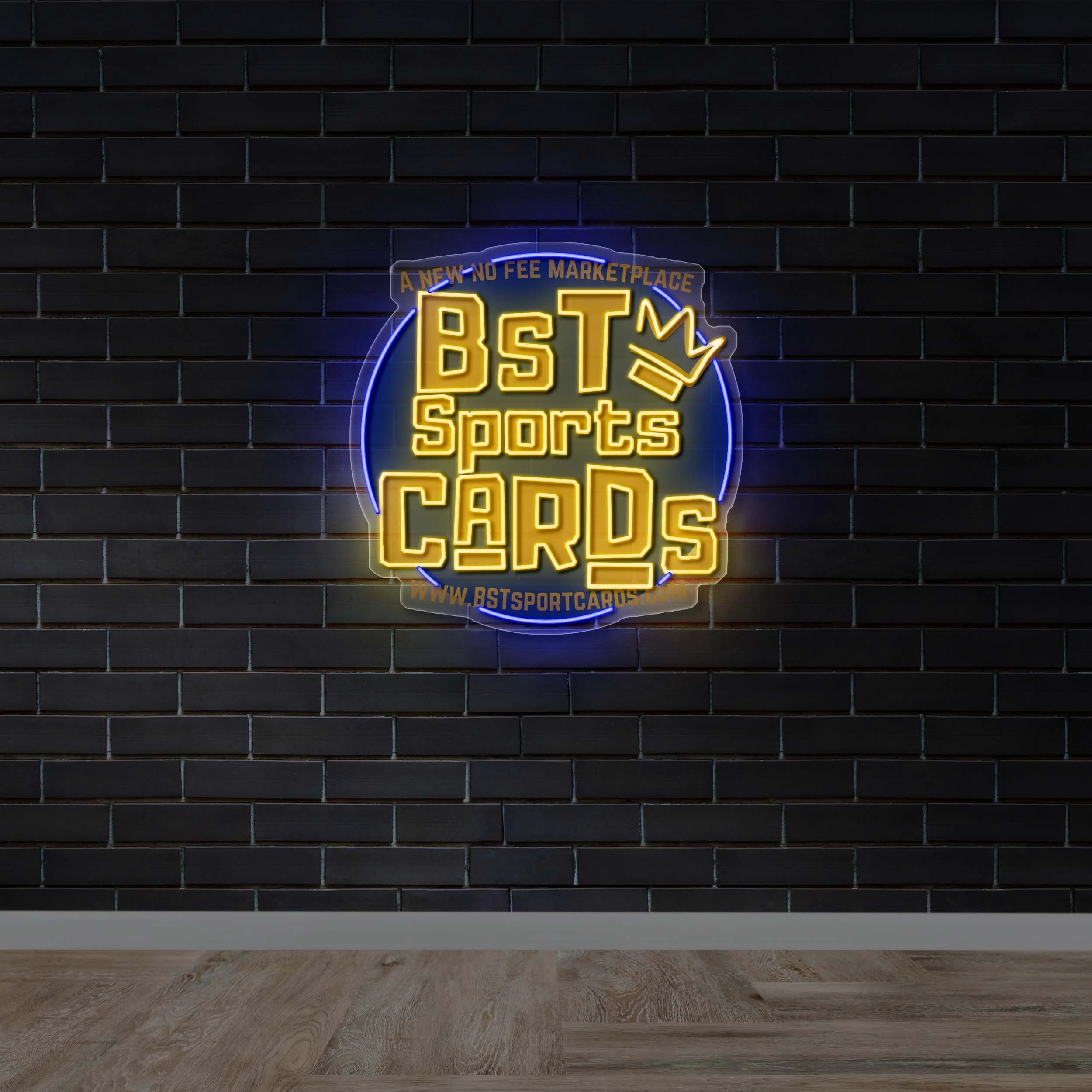 BST Sports Cards - Premium Neon Artwork