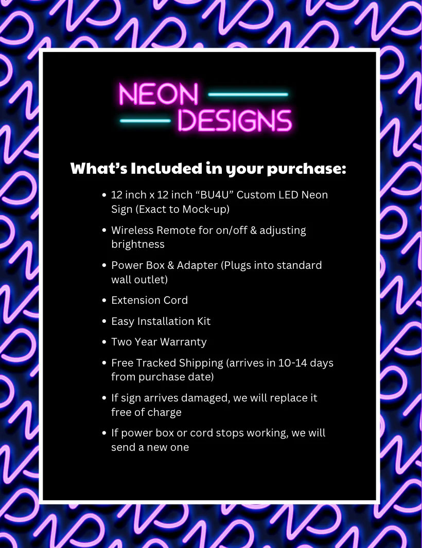 BU4U - Premium Neon Artwork - Image 2
