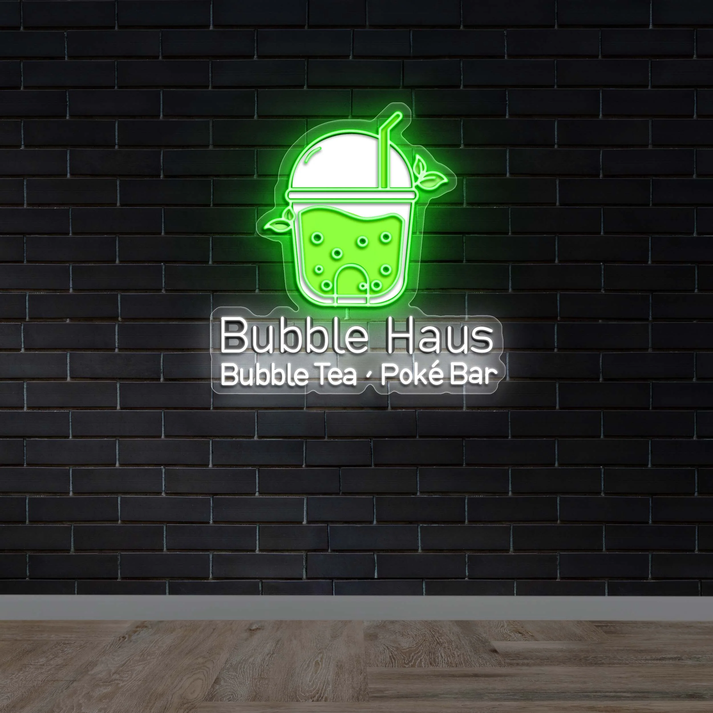 BUBBLE HAUS - Premium Neon Artwork