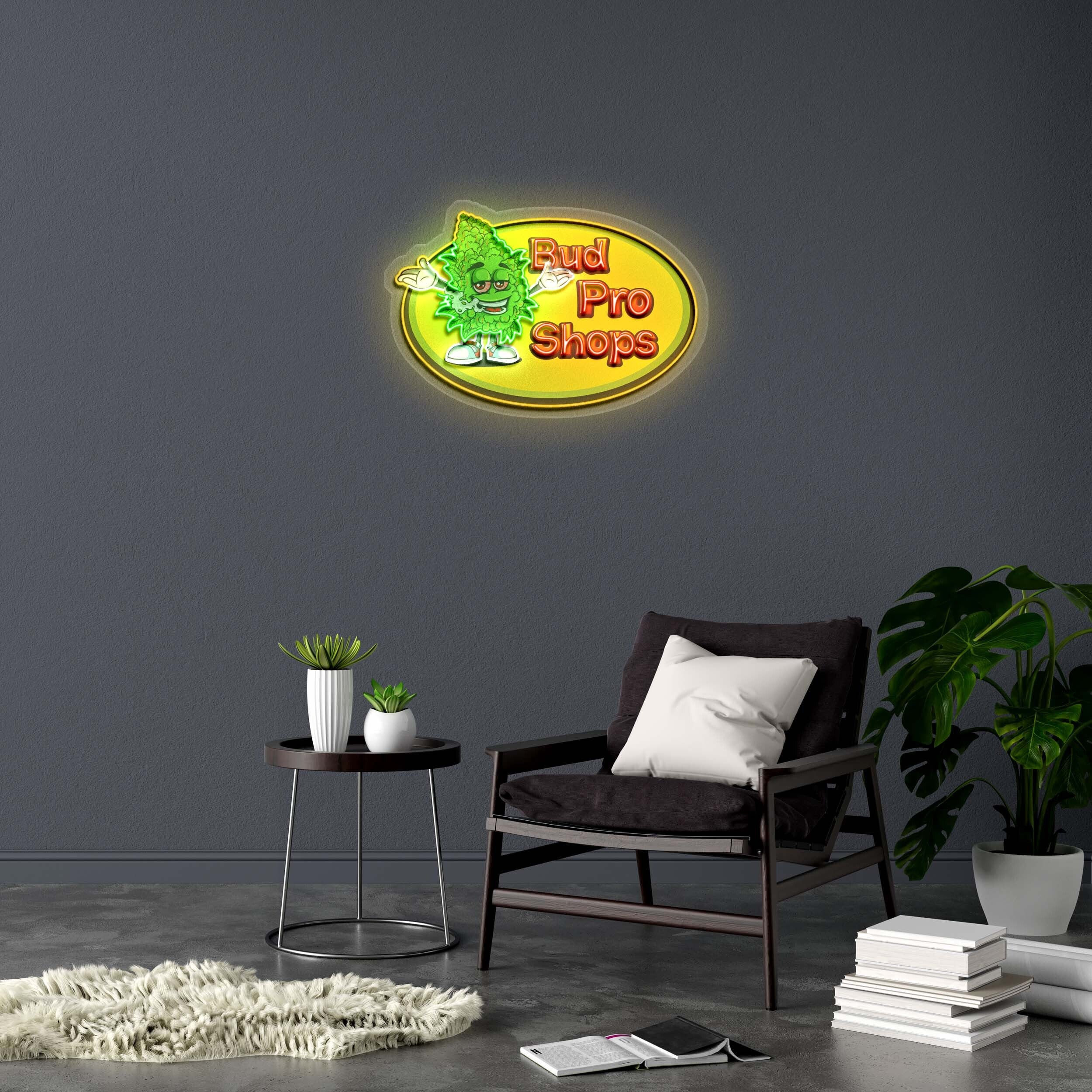 Bud Pro Shops - Premium Neon Artwork