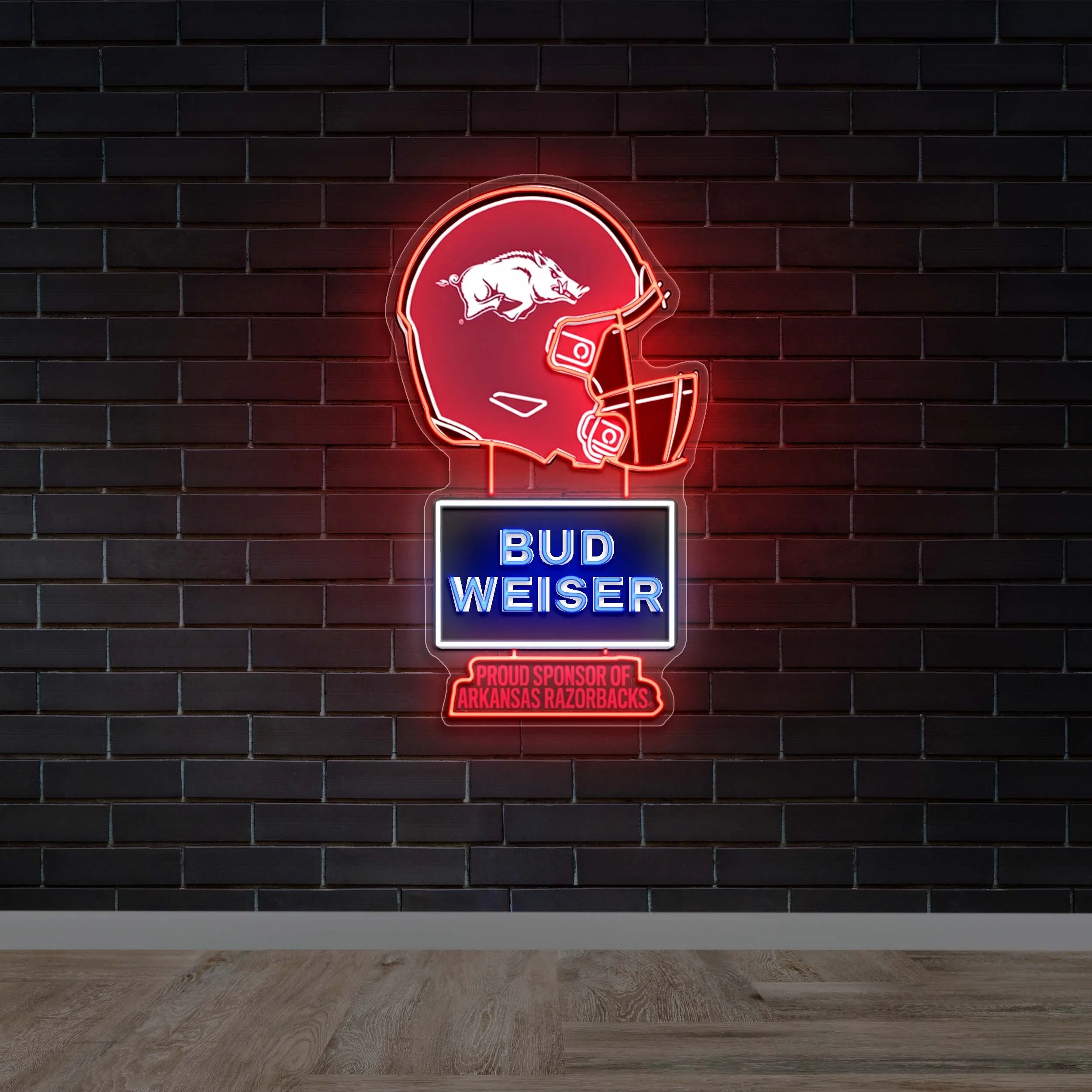 BUD WEISER -  Premium Neon Artwork