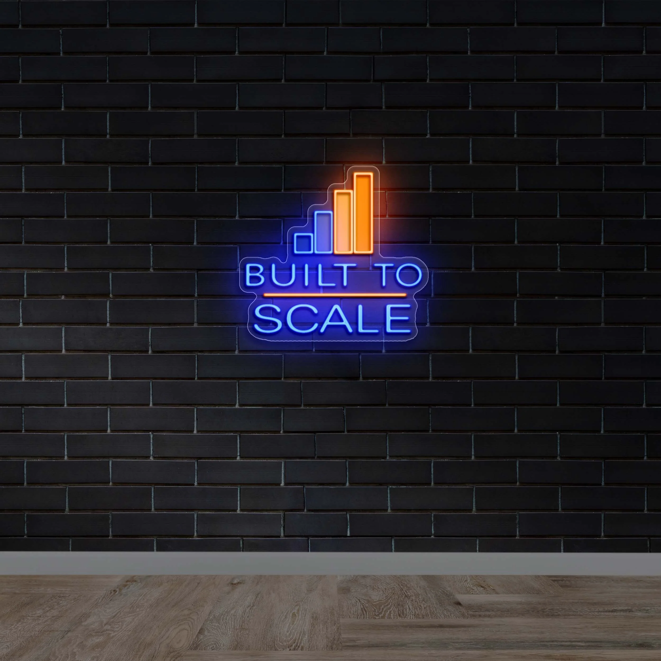 BUILT TO SCALE | 2nd Version - Premium Neon Artwork