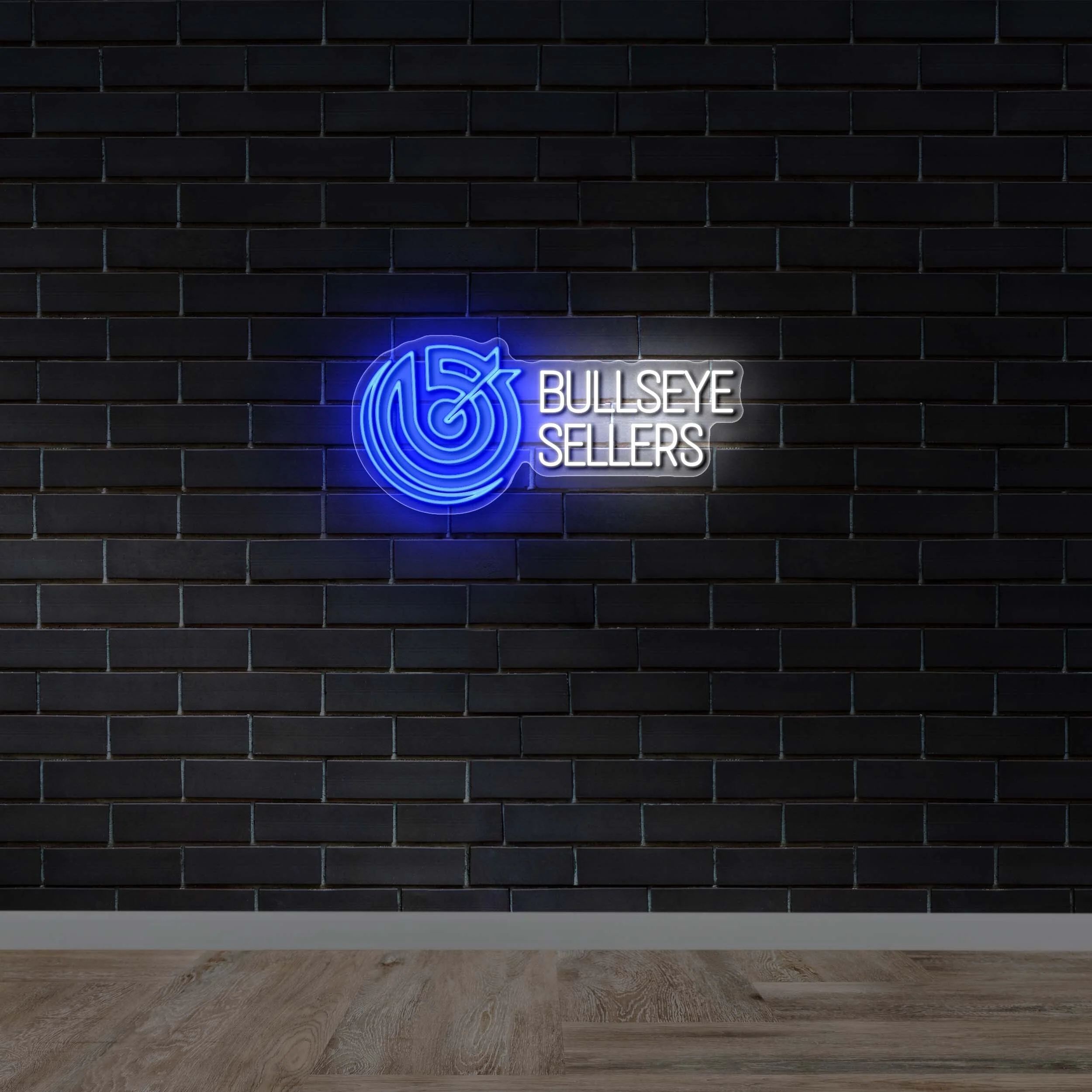 BULLSEYE SELLERS - Premium Neon Artwork
