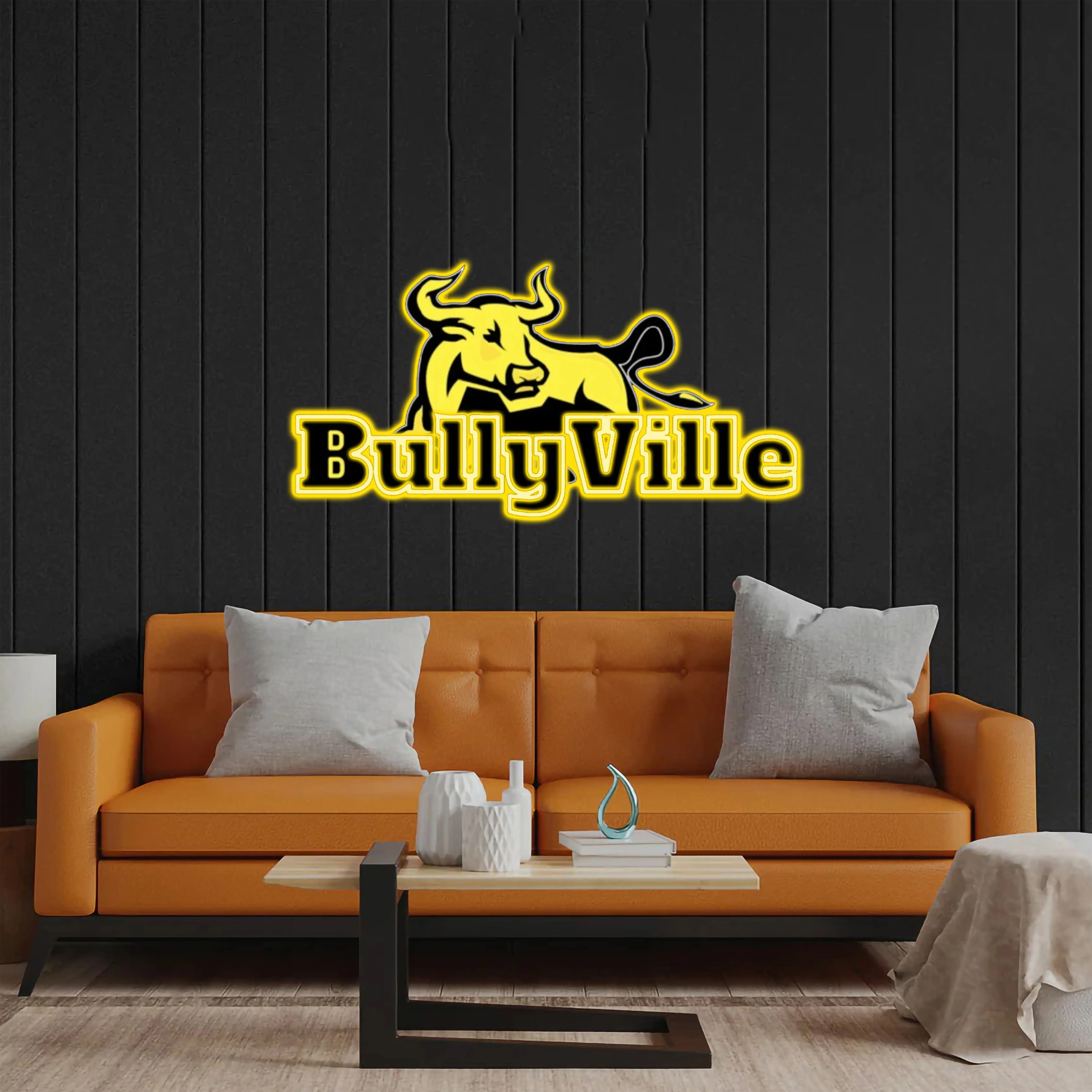 BullyVille - Premium Neon Artwork