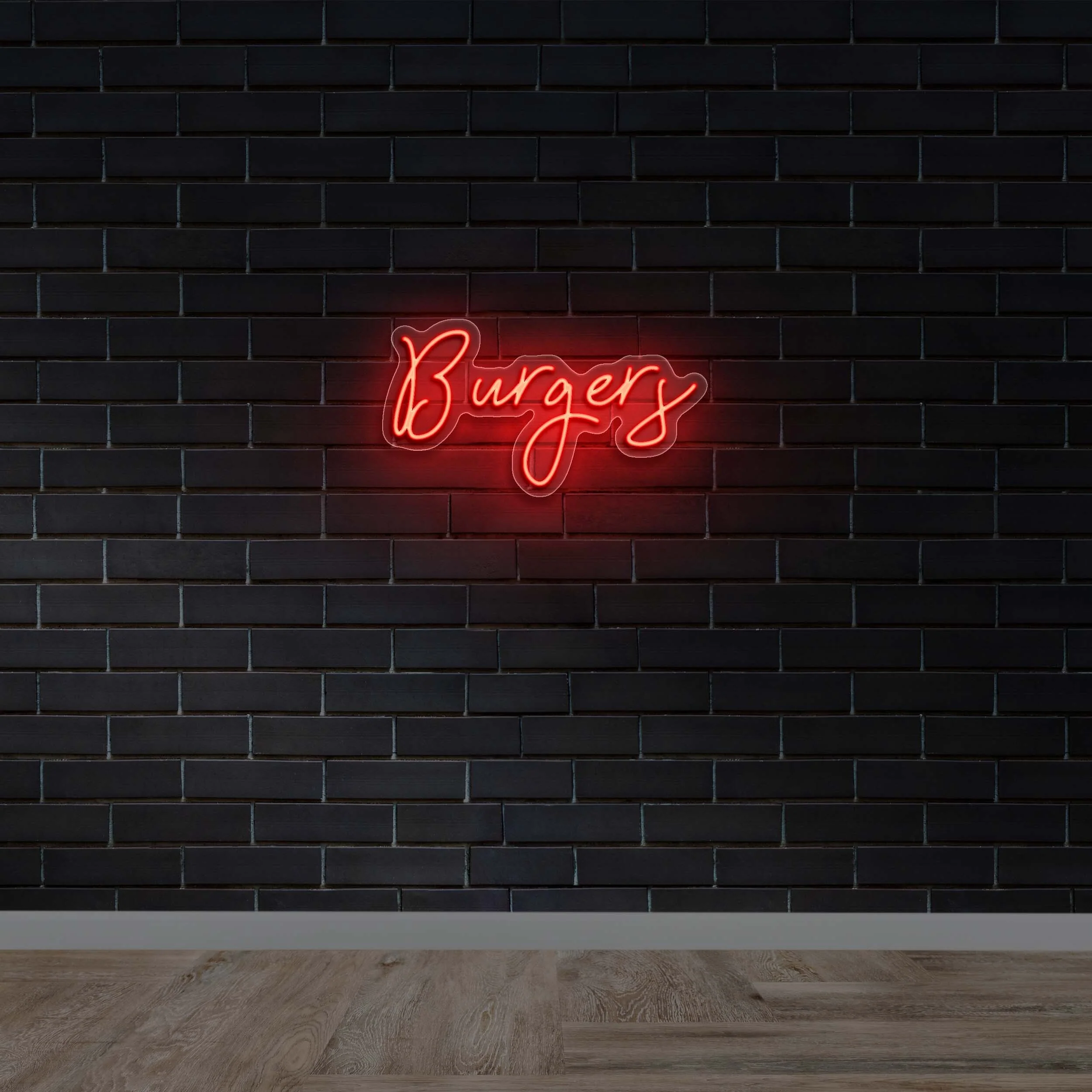 Burgers - Premium Neon Artwork