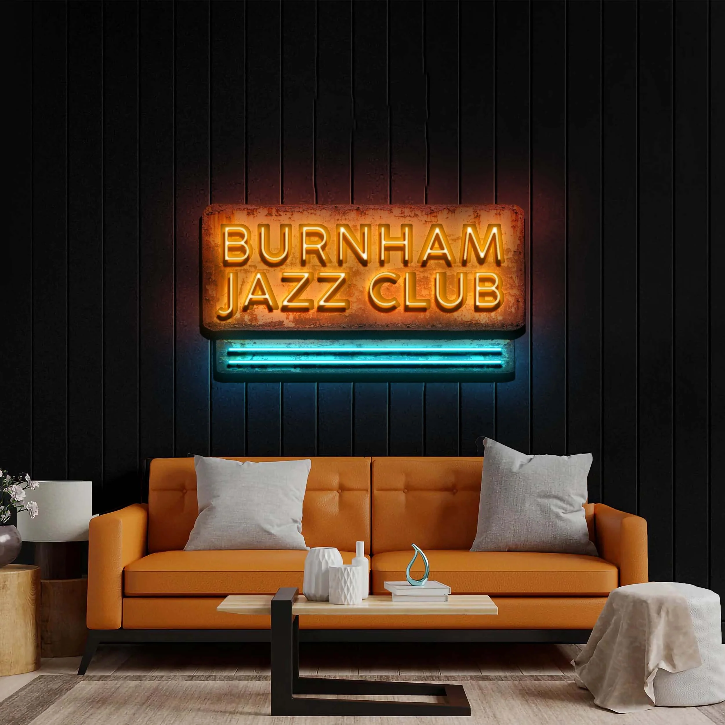 Burnham Jazz Club - Premium Neon Artwork