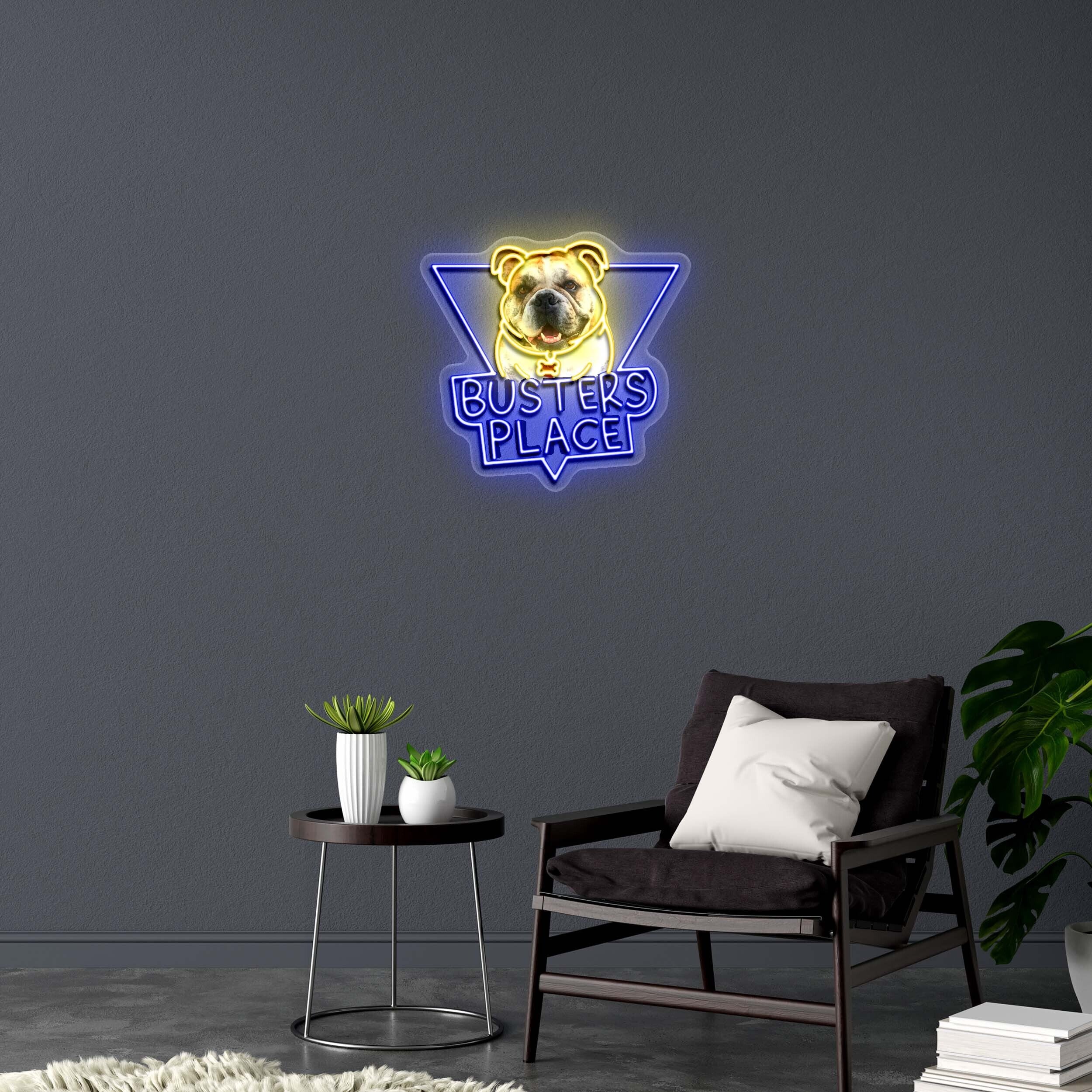 BUSTERS PLACE | 2nd Version - Premium Neon Artwork