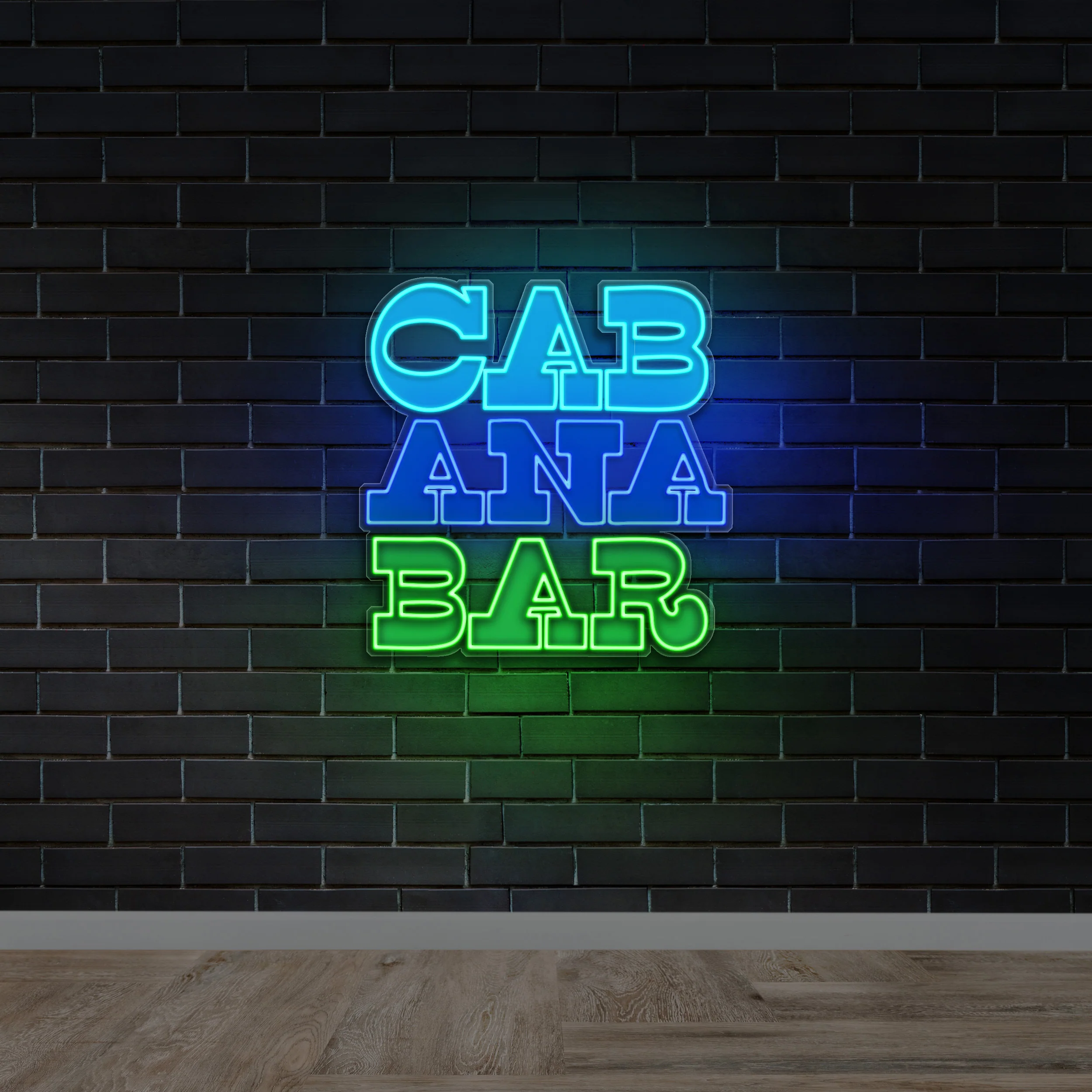 CABANA BAR - Premium Neon Artwork