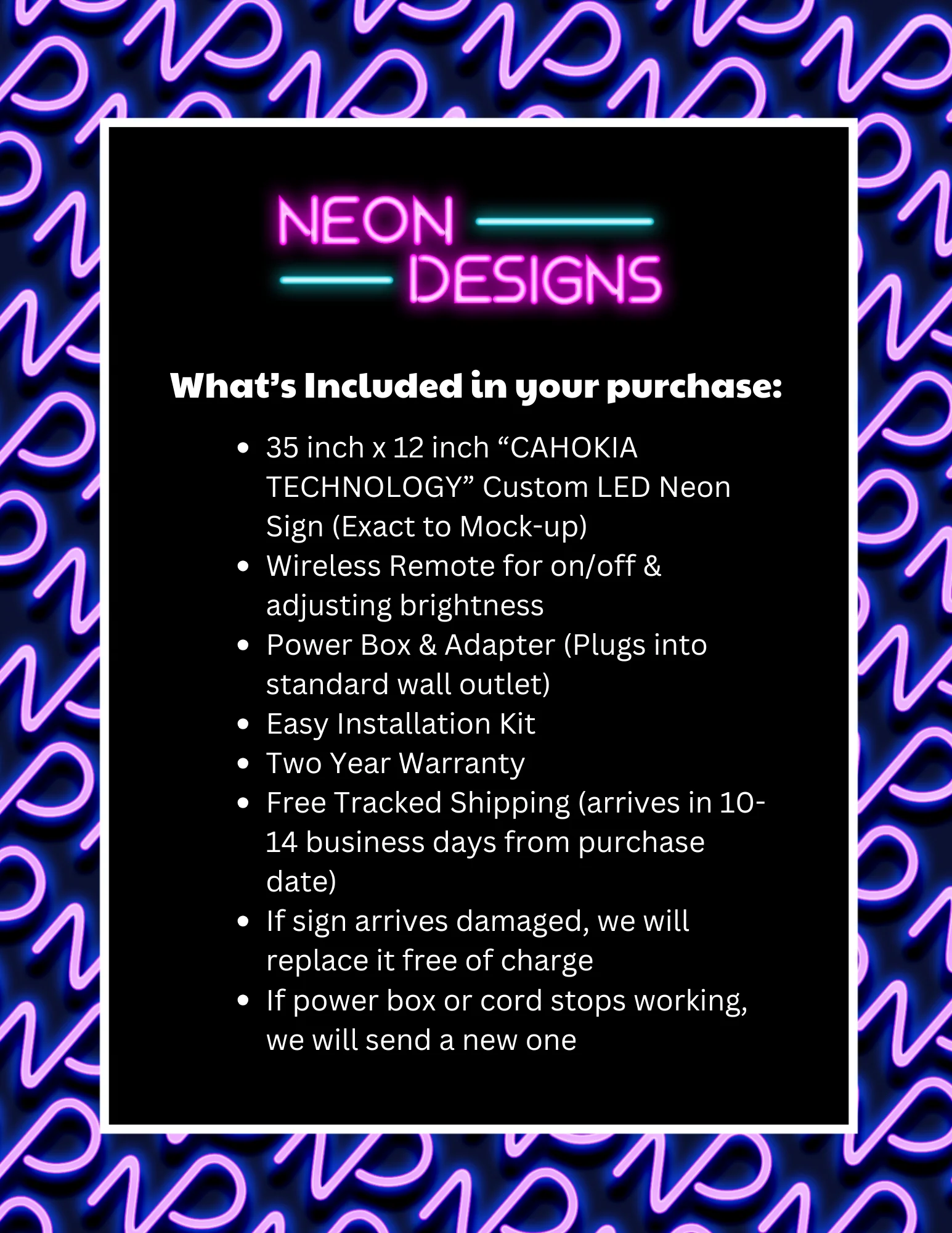 CAHOKIA TECHNOLOGY - Premium Neon Artwork - Image 2