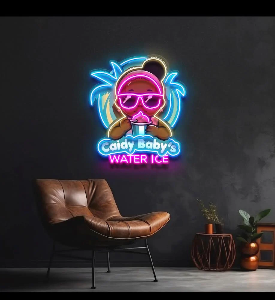 Caidy Baby's - Premium Neon Artwork