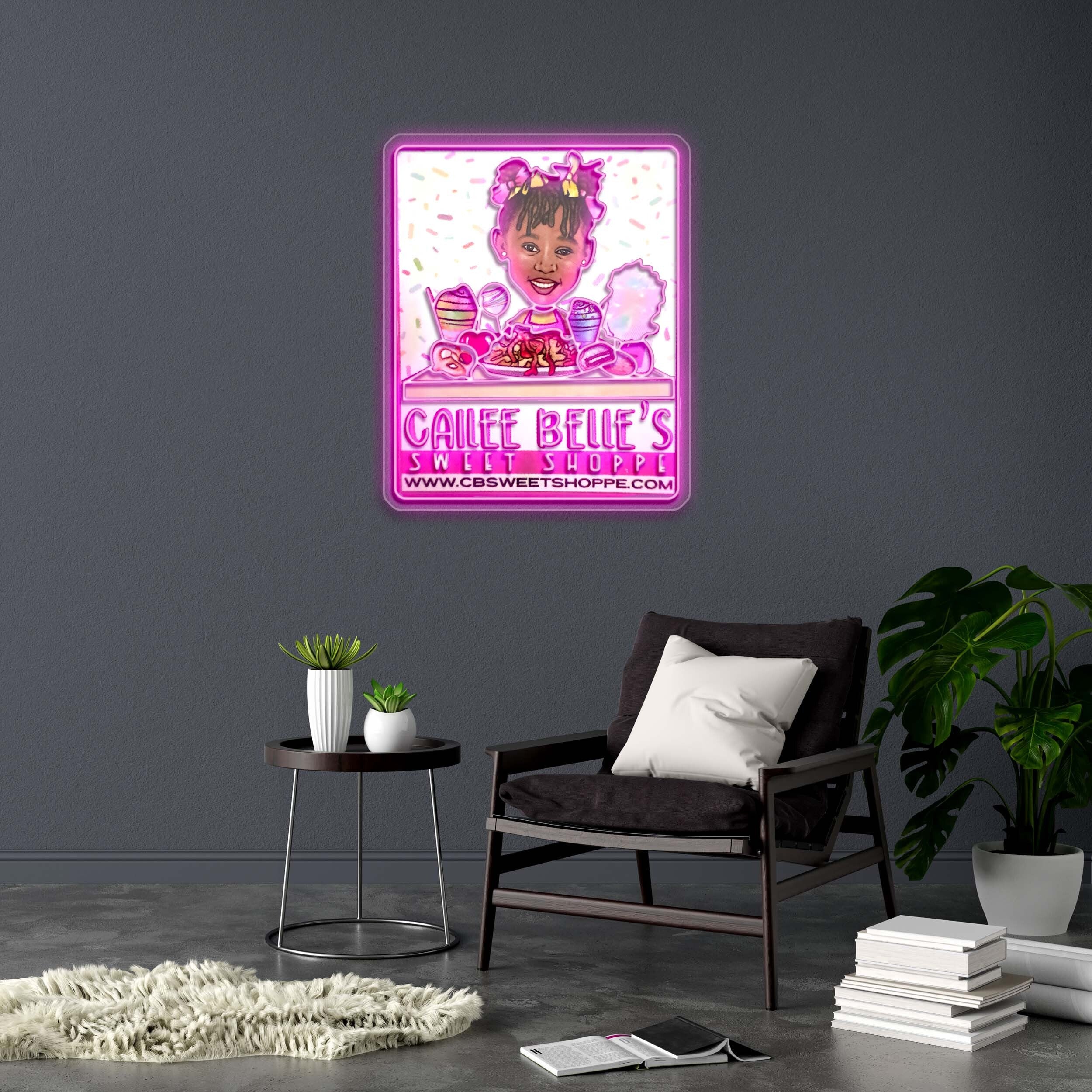 CAILEE BELLE'S - Premium Neon Artwork