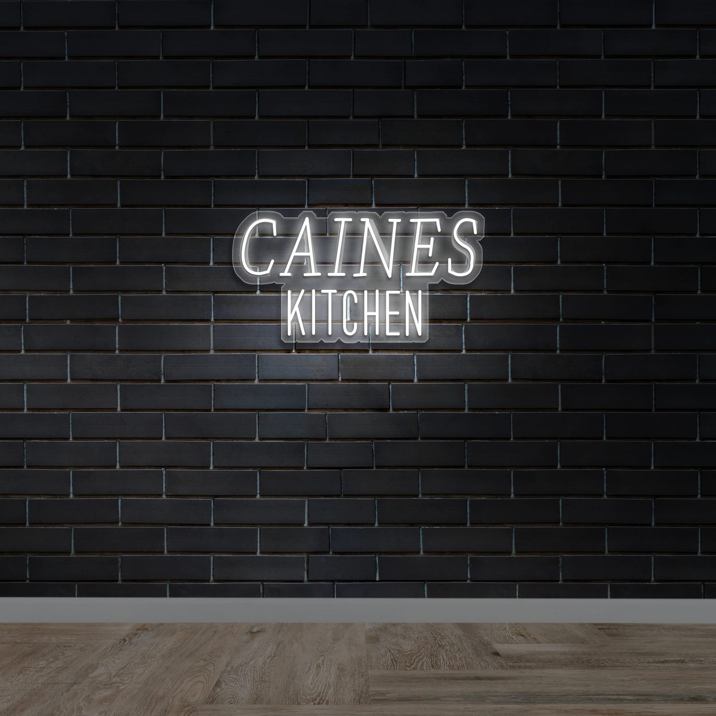 CAINES Kitchen - Premium Neon Artwork
