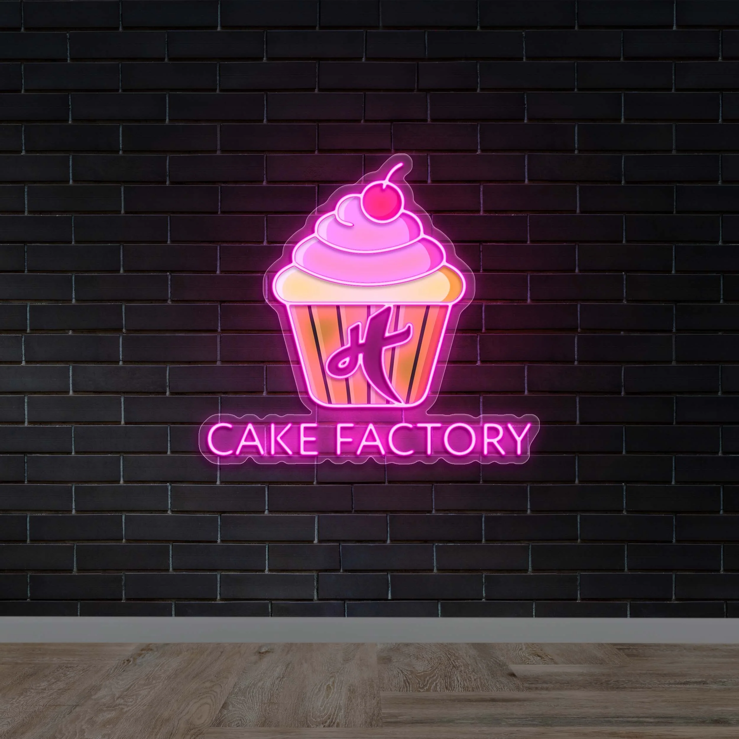 CAKE FACTORY | 2nd Version - Premium Neon Artwork