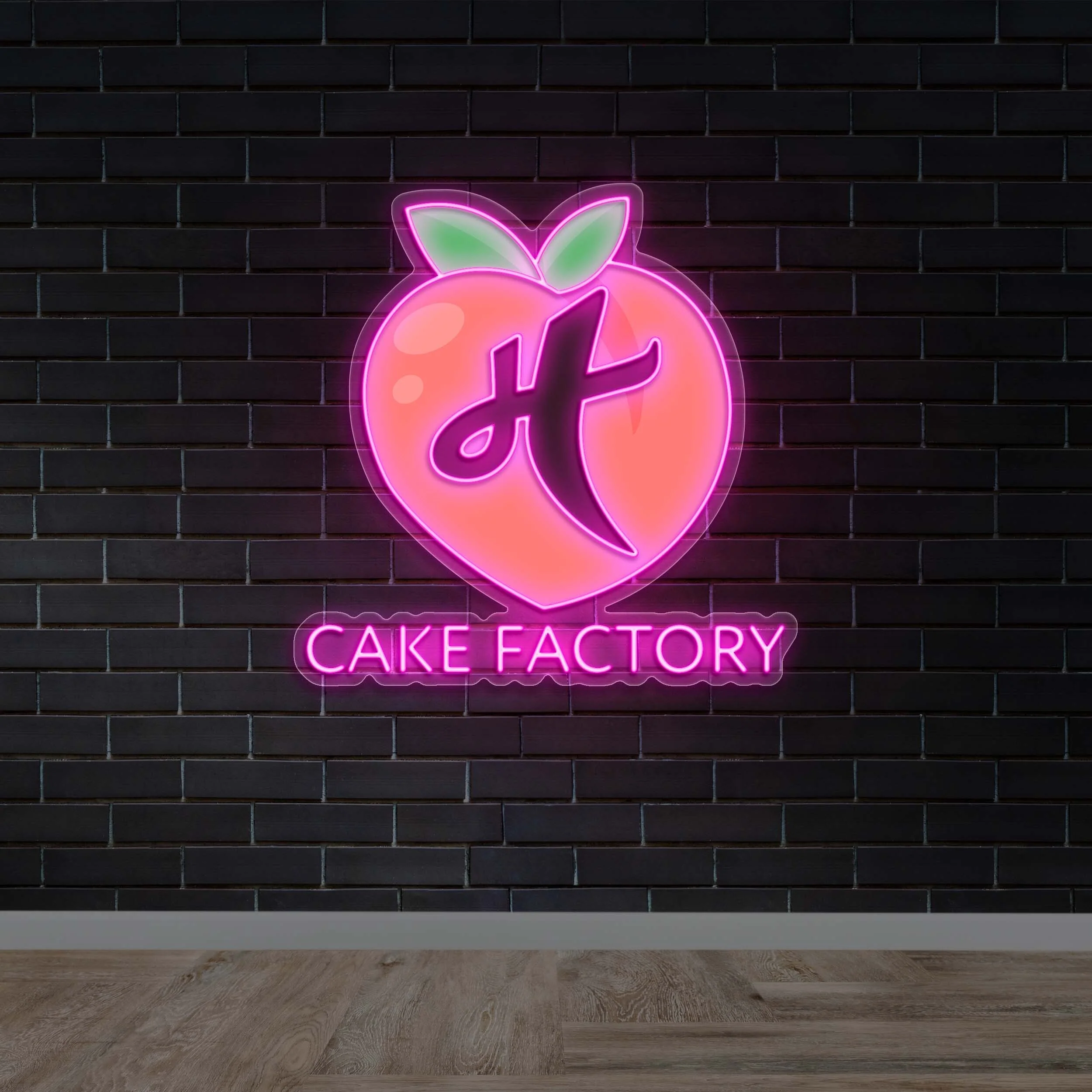 CAKE FACTORY - Premium Neon Artwork