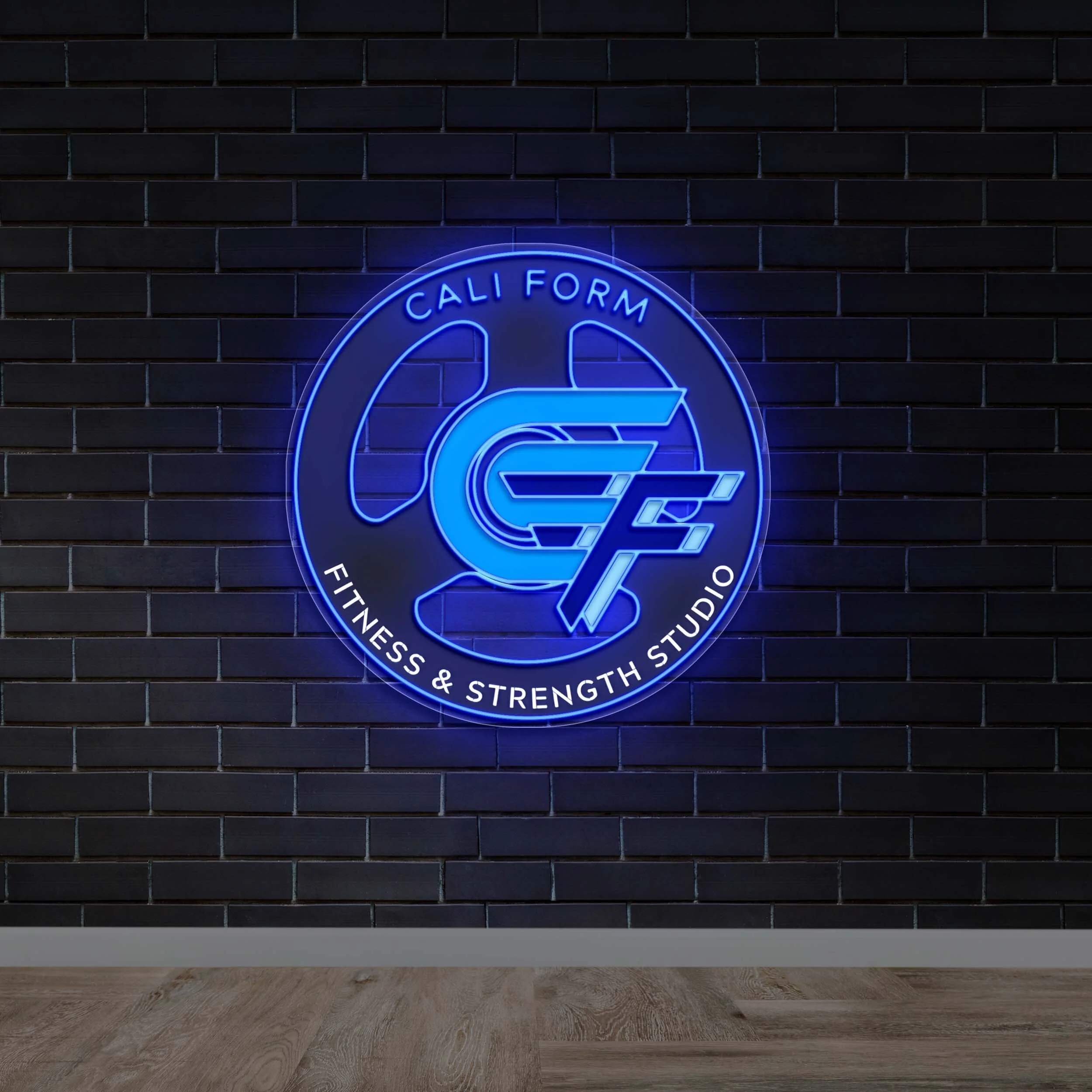 CALI FORM FITNESS & STRENGTH STUDIO - Premium Neon Artwork
