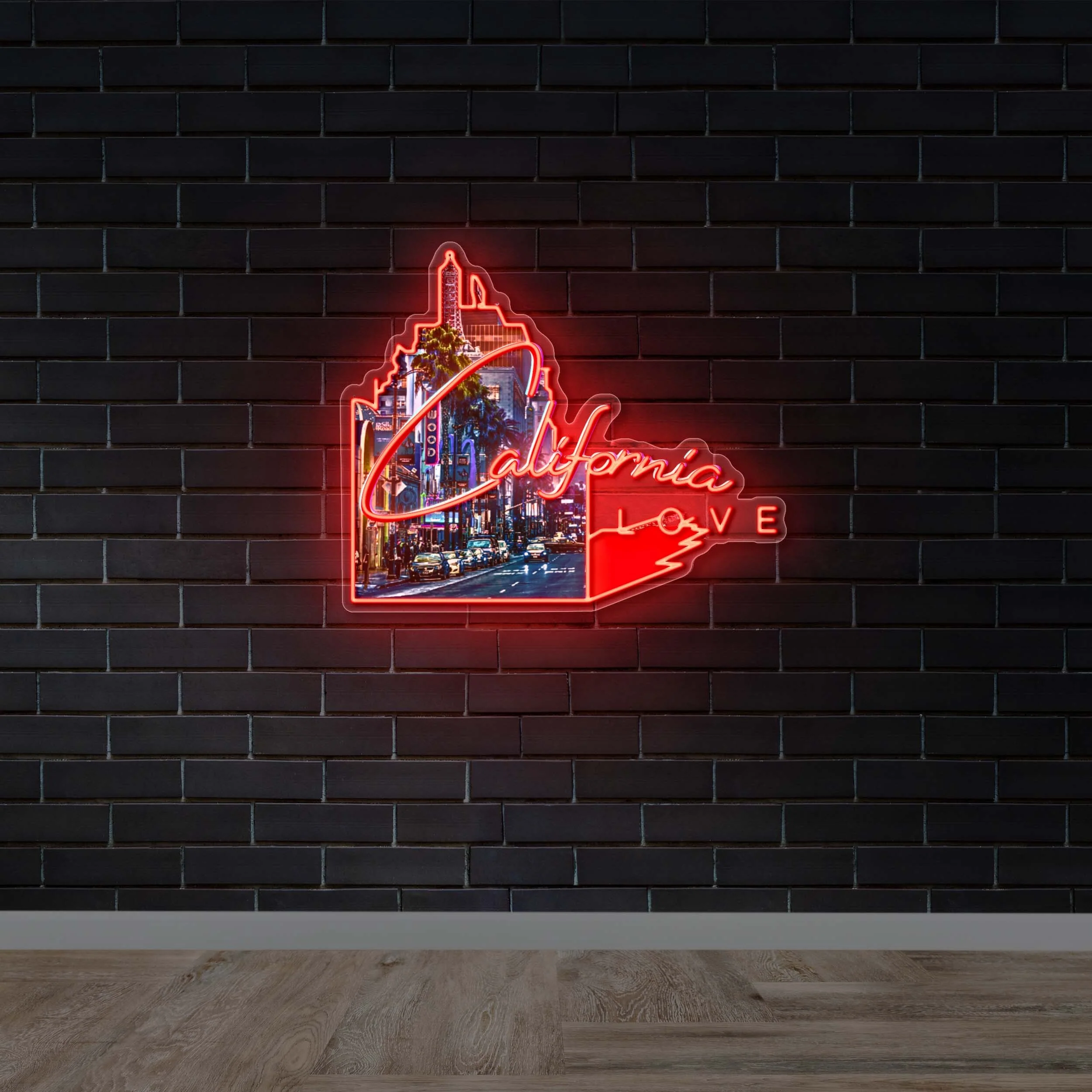 California Love - Premium Neon Artwork