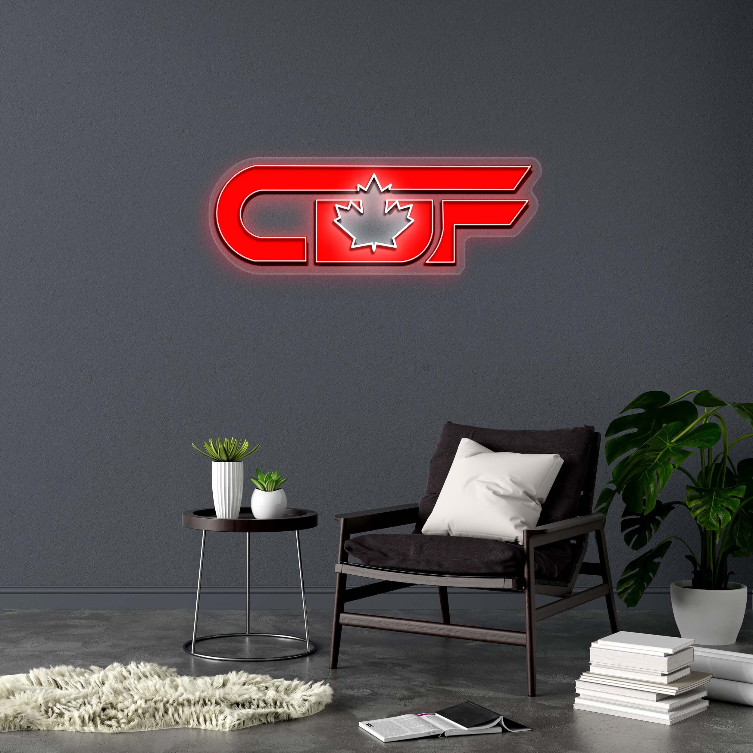 CANADIAN DANCE FINALS logo - Premium Neon Artwork
