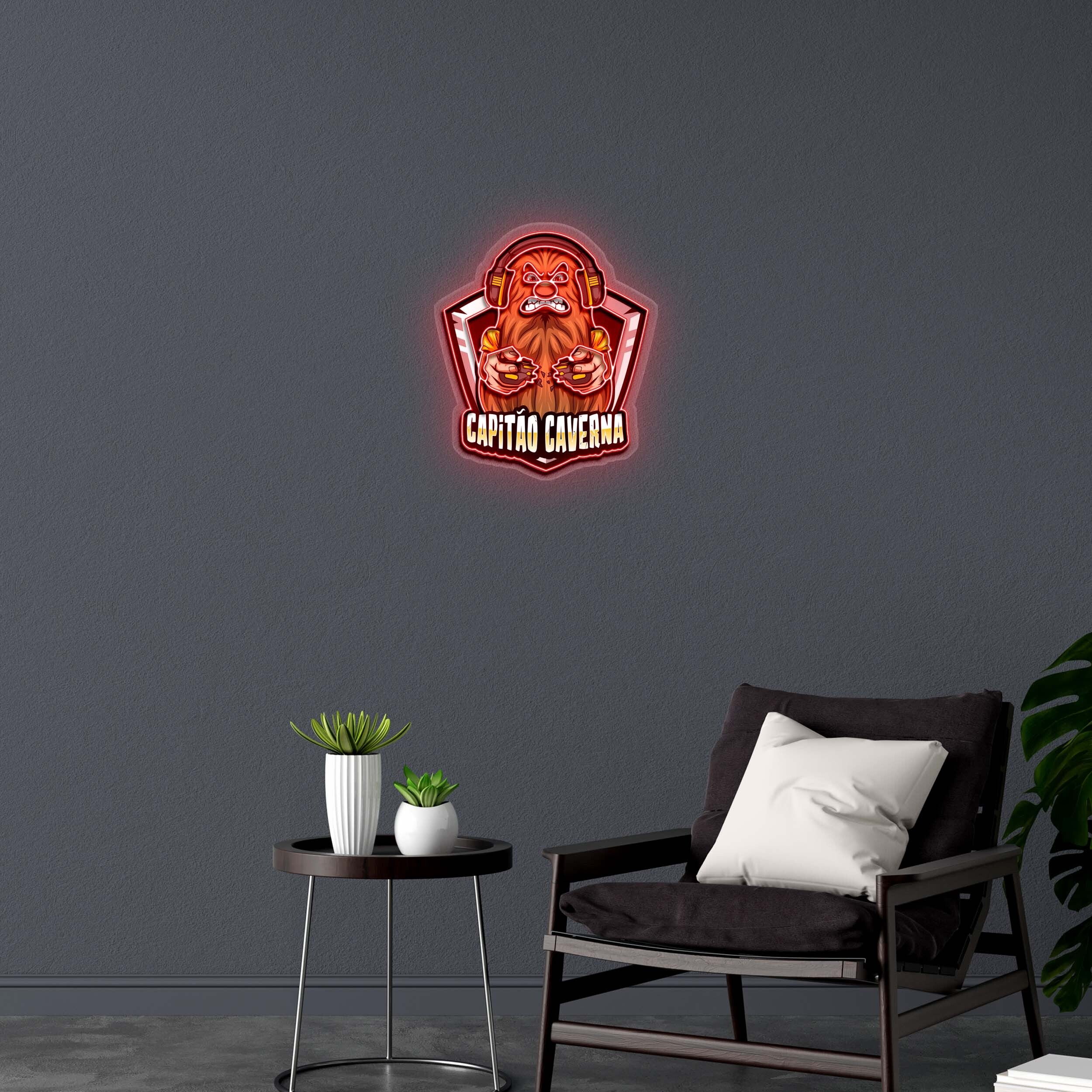 CAPITAO CAVERNA - Premium Neon Artwork