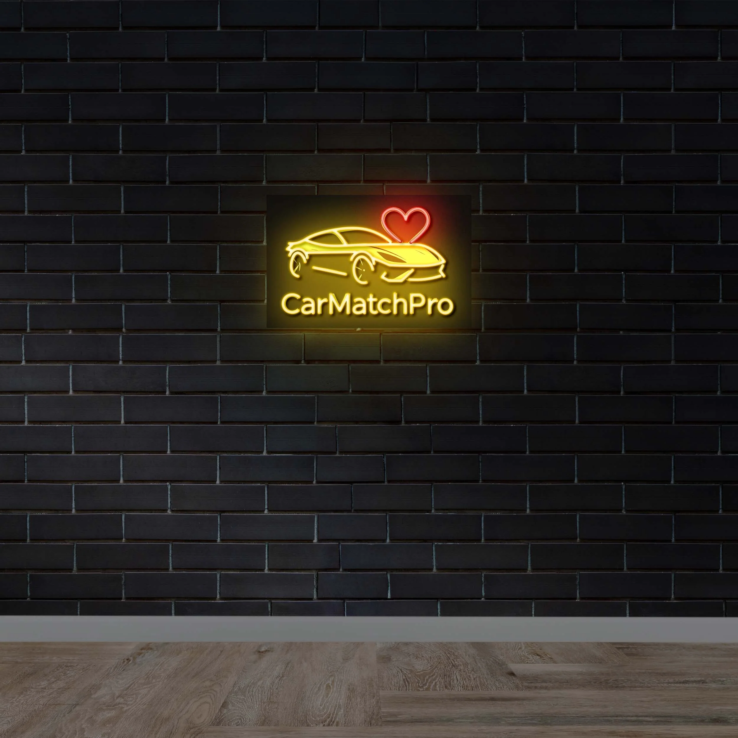 CAR MATCH PRO - Premium Neon Artwork