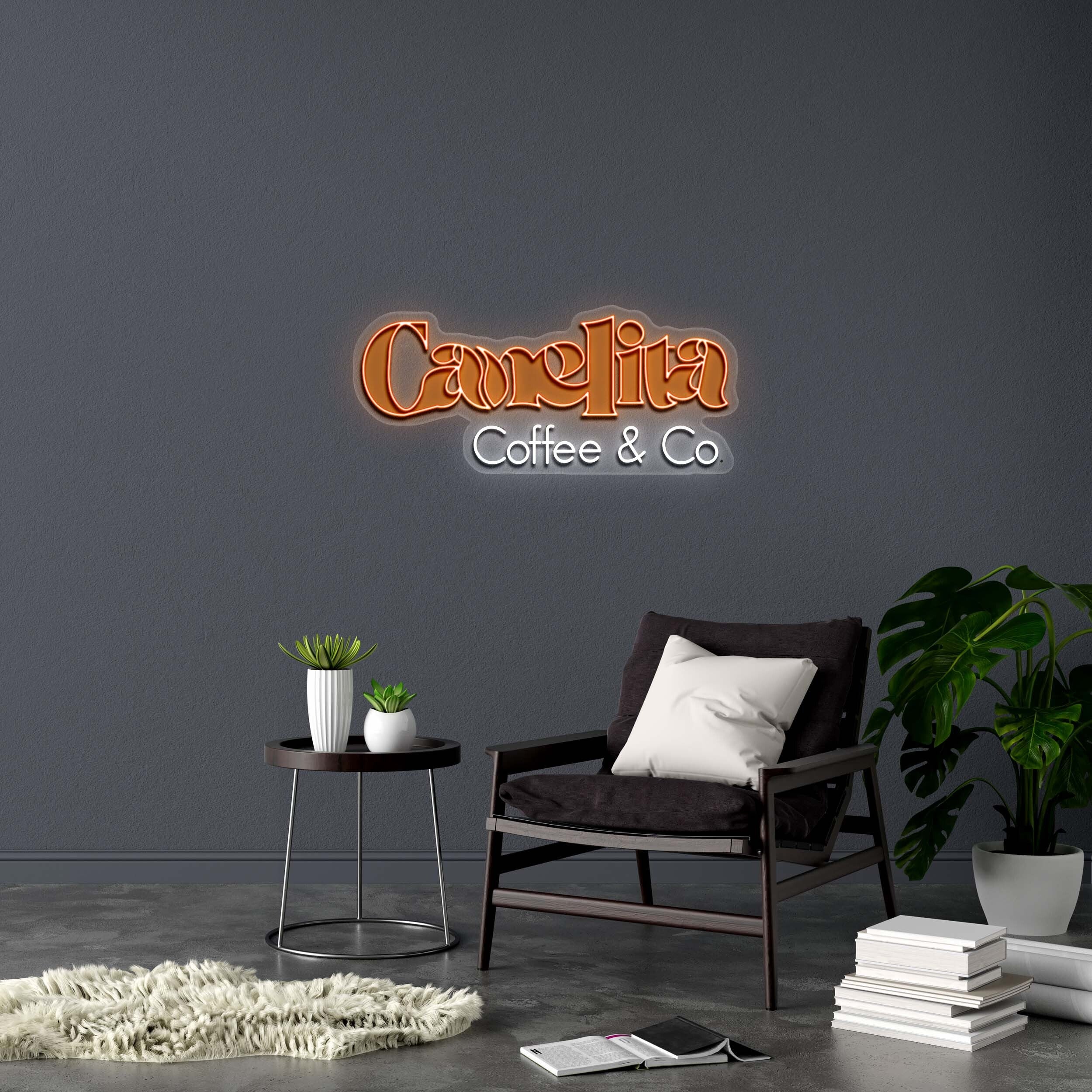 Carmelita Coffee & Co. - Premium Neon Artwork