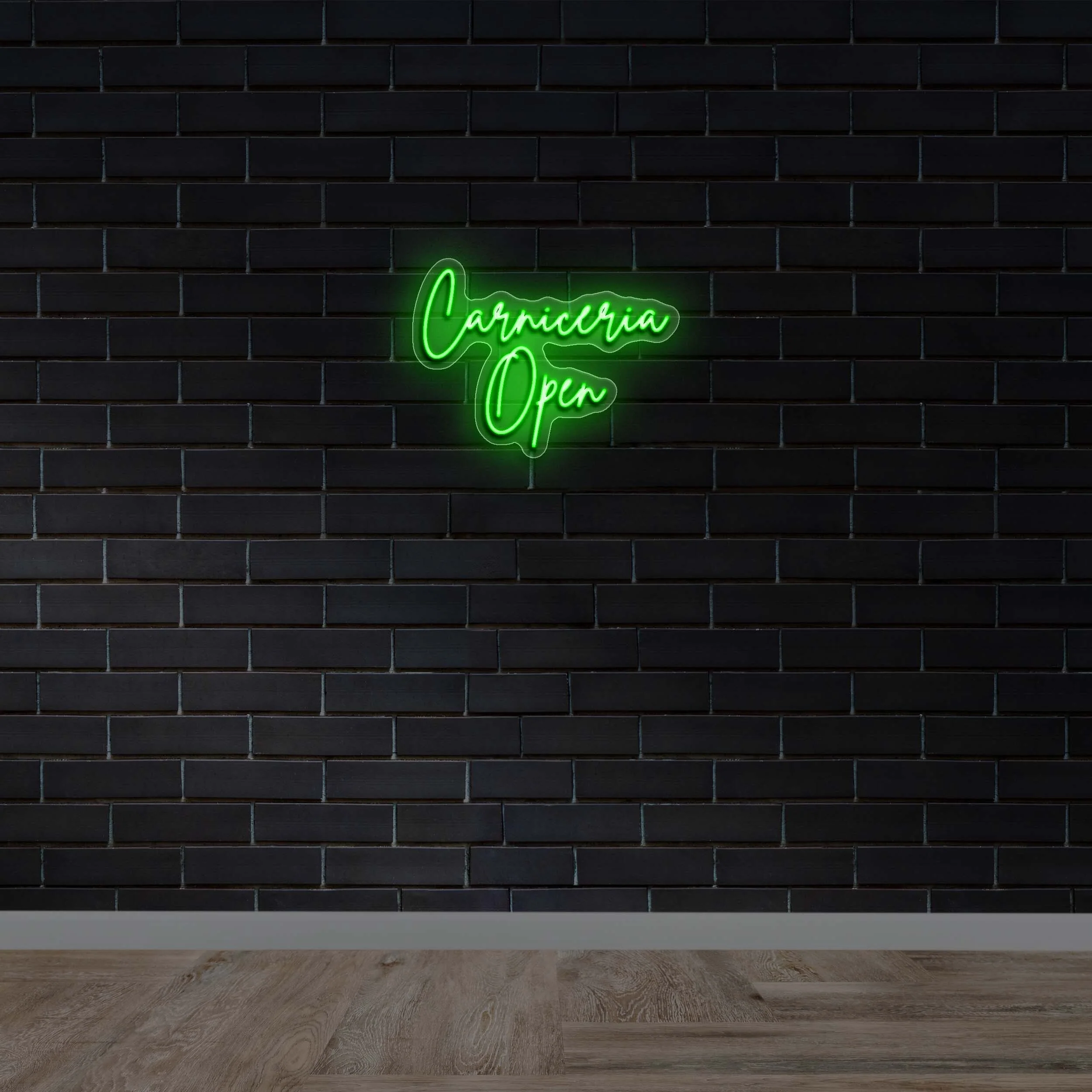 CarnicerÃa Open - Premium Neon Artwork