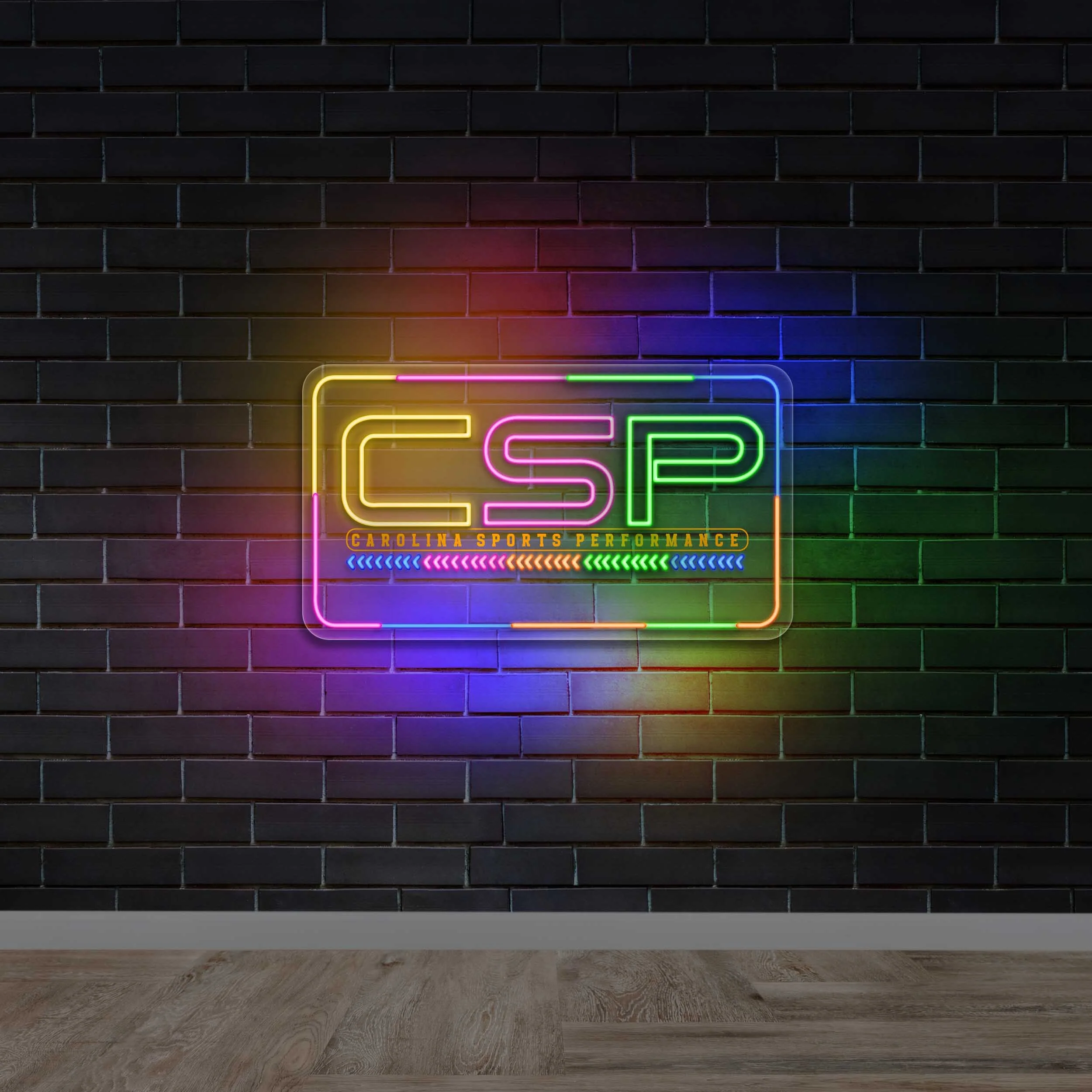 Carolina Sports Performance - Premium Neon Artwork