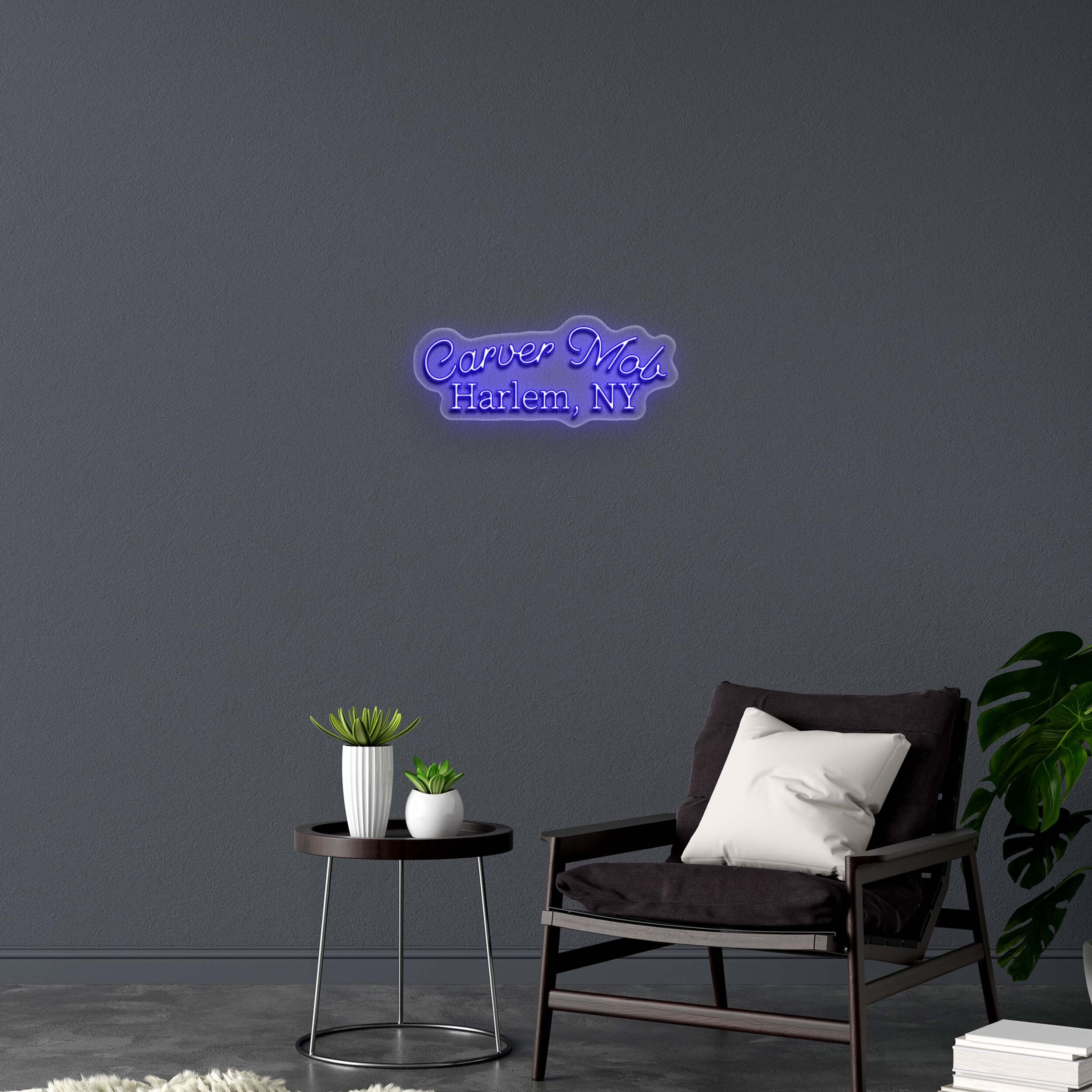 Carver Mob Harlem, NY - Premium Neon Artwork