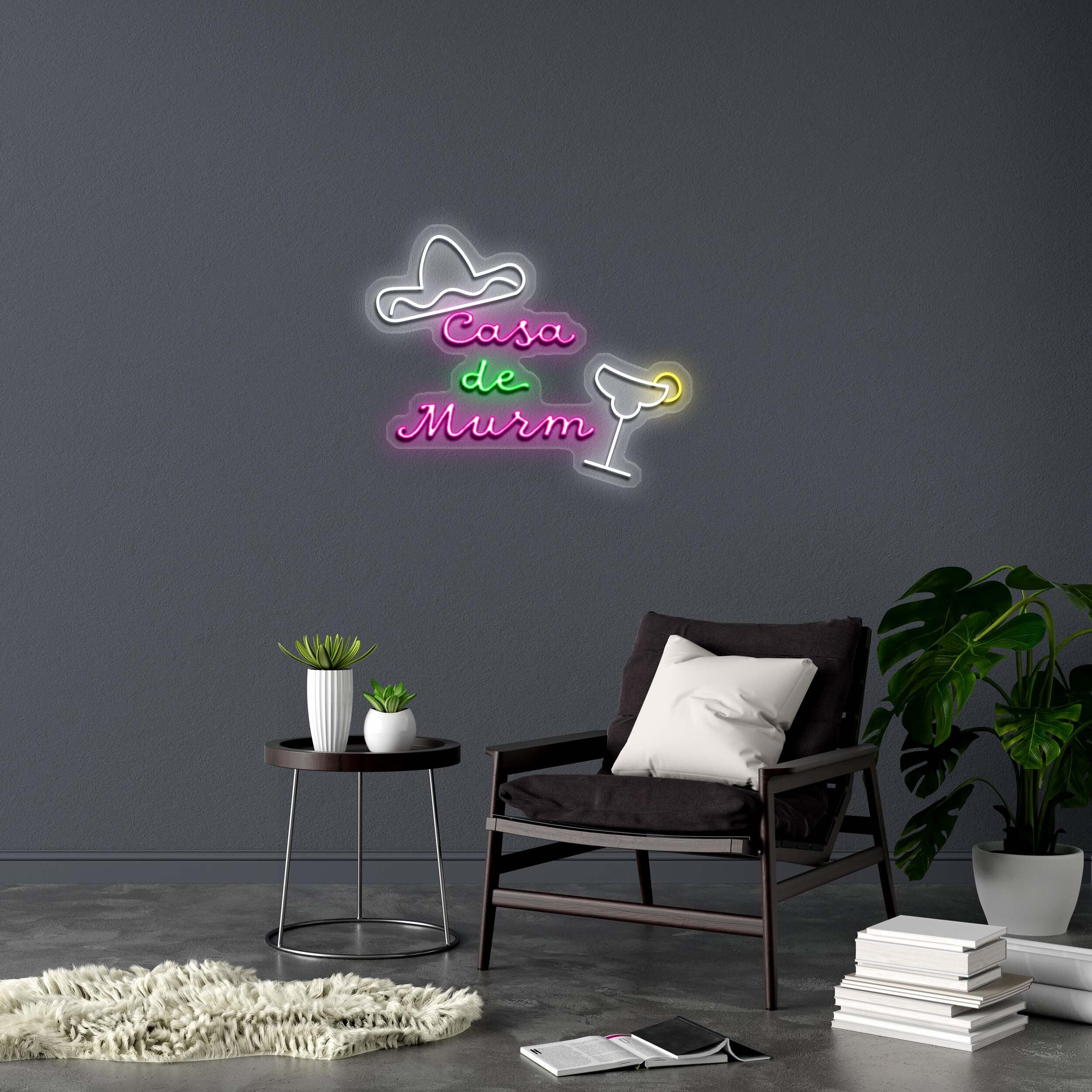 Casa de Murm - Premium Neon Artwork