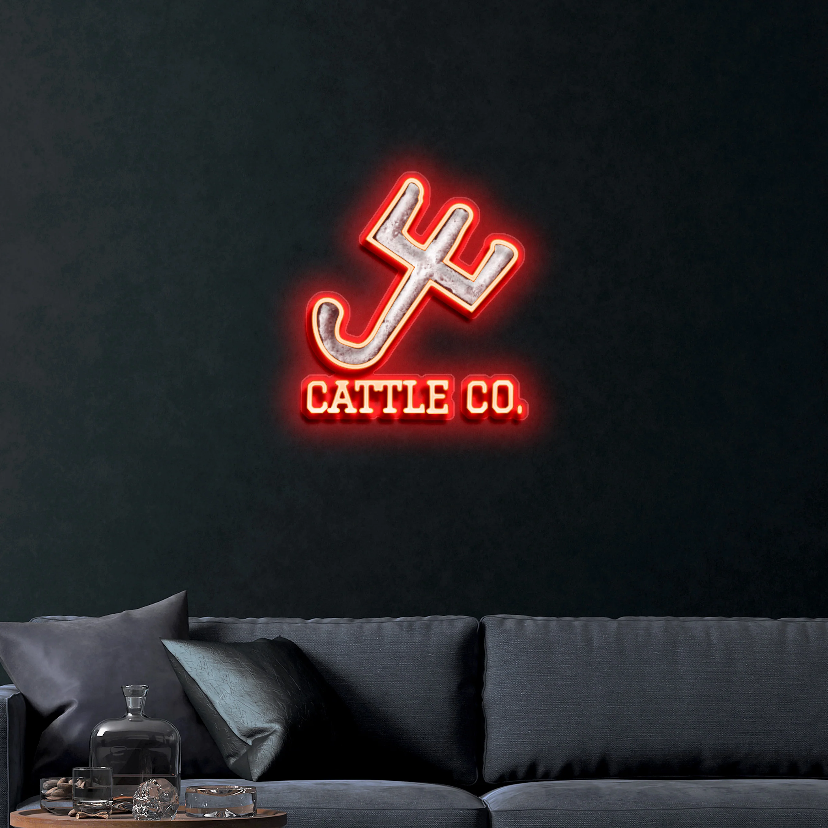 Cattle Co. – Premium Neon Artwork
