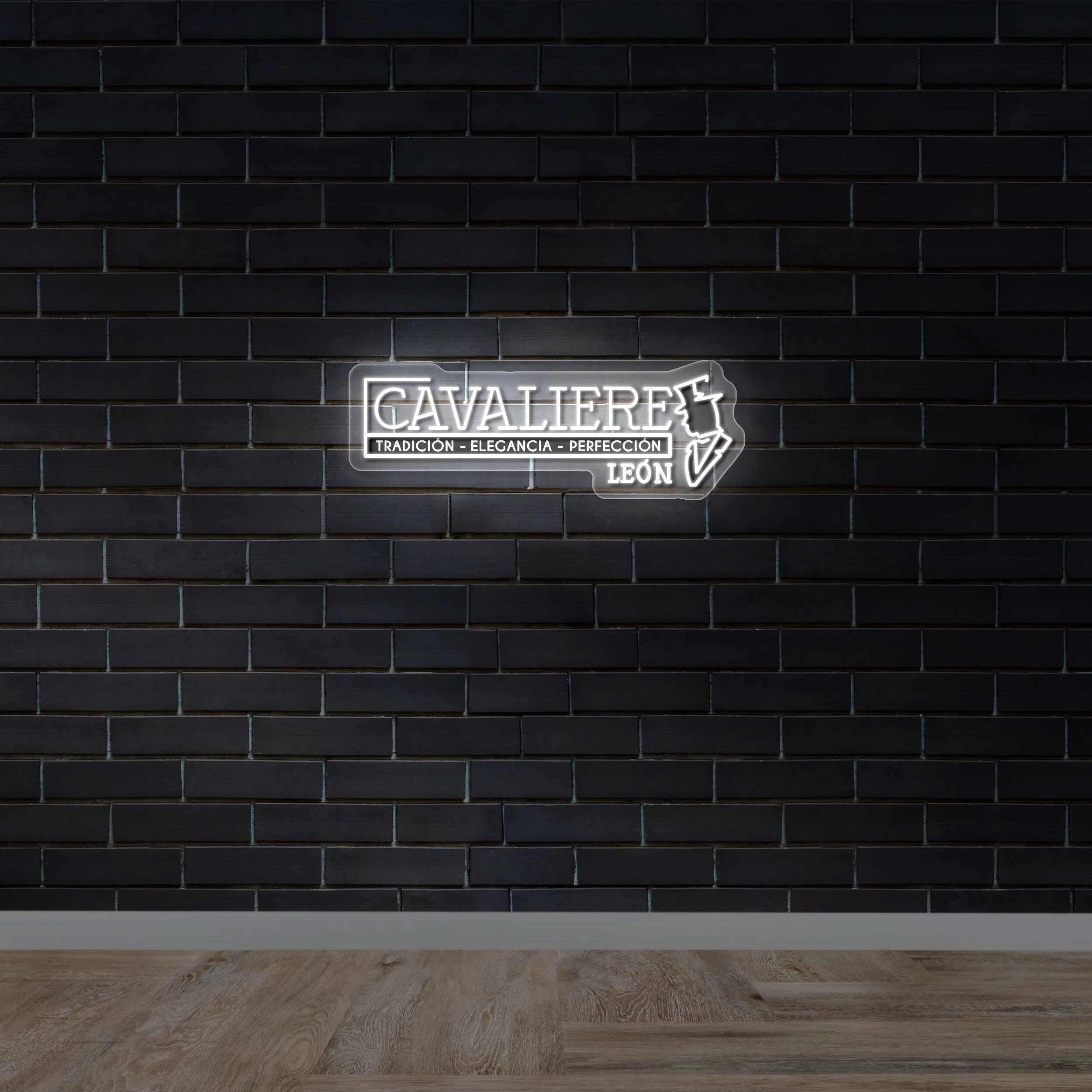 CAVALIERE - Premium Neon Artwork
