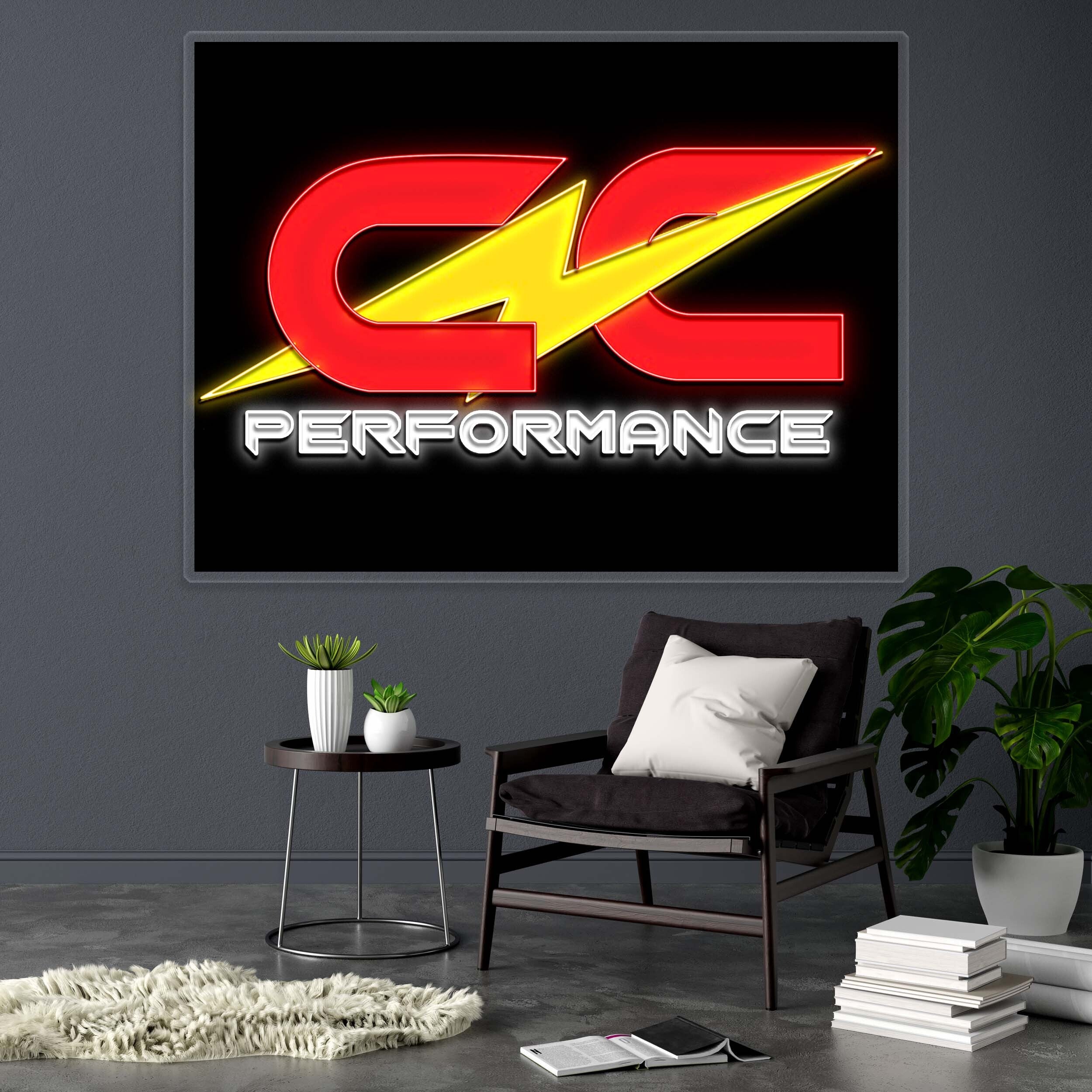CC PERFORMANCE - Premium Neon Artwork