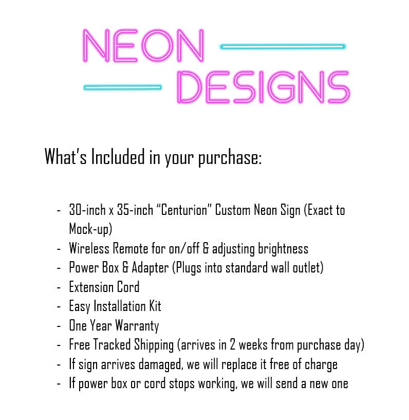 Centurion - Premium Neon Artwork - Image 2