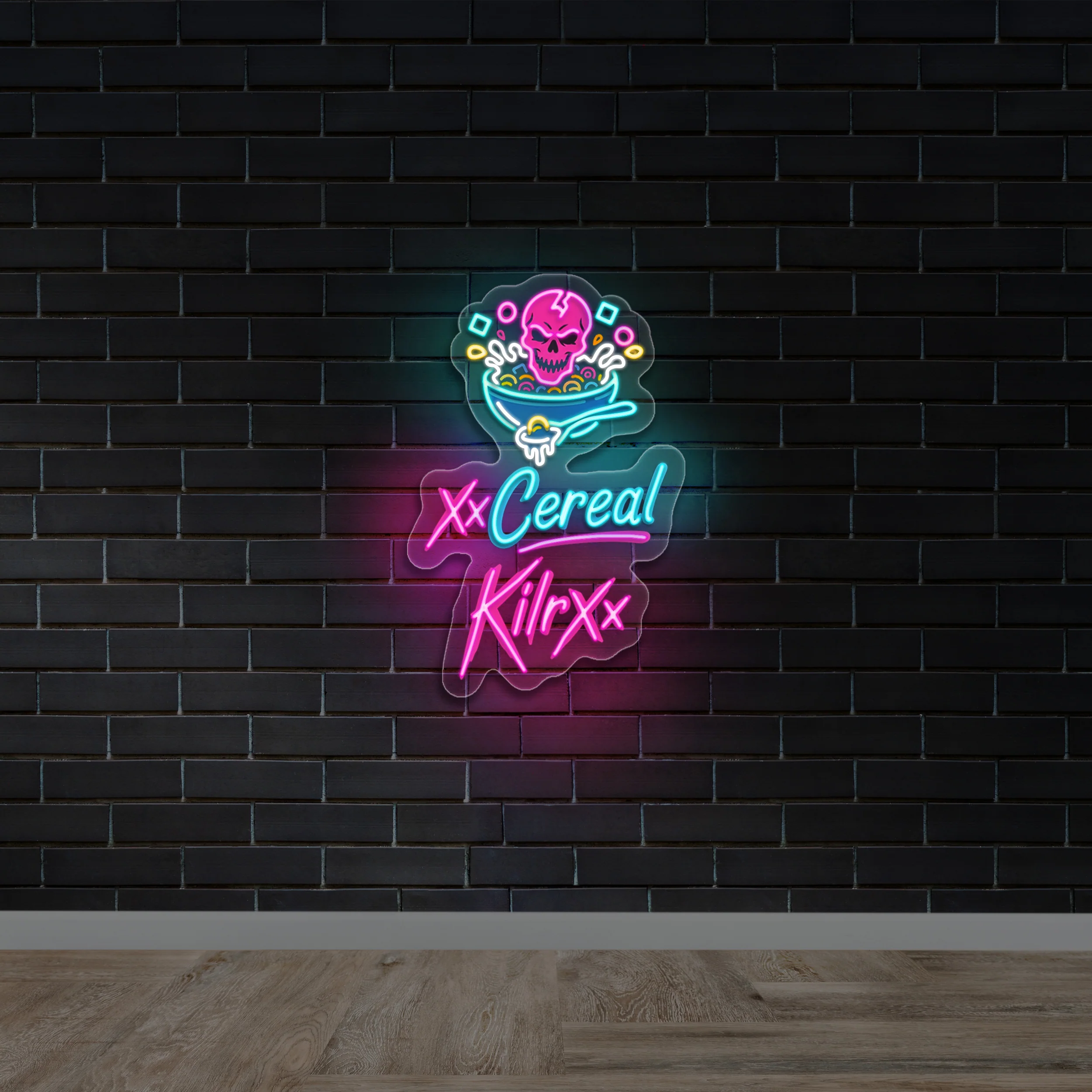 Cereal Kilr - Premium Neon Artwork
