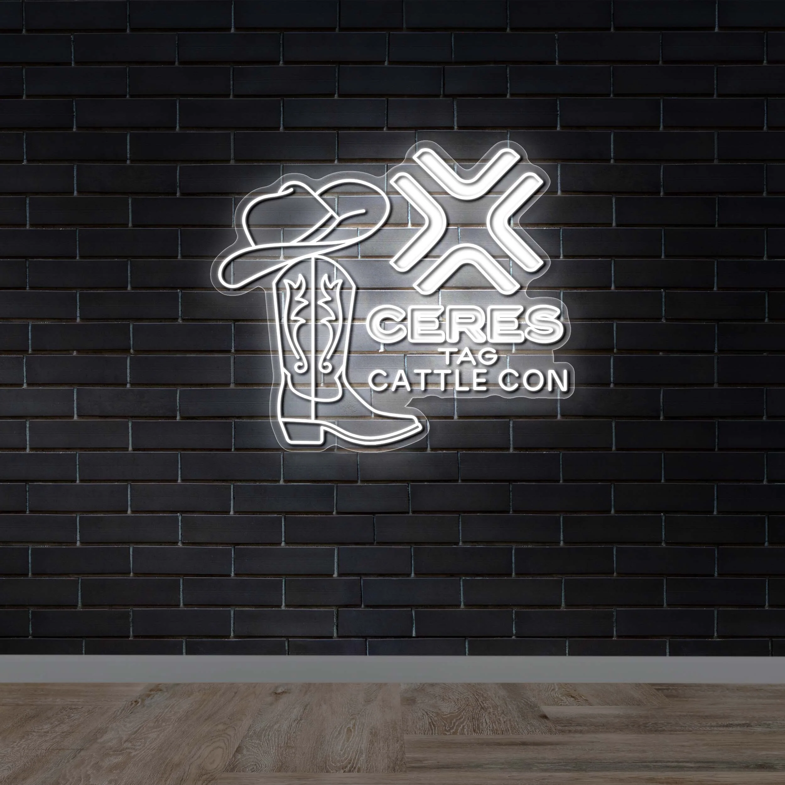 Ceres Tag Cattle Con – Premium Neon Artwork