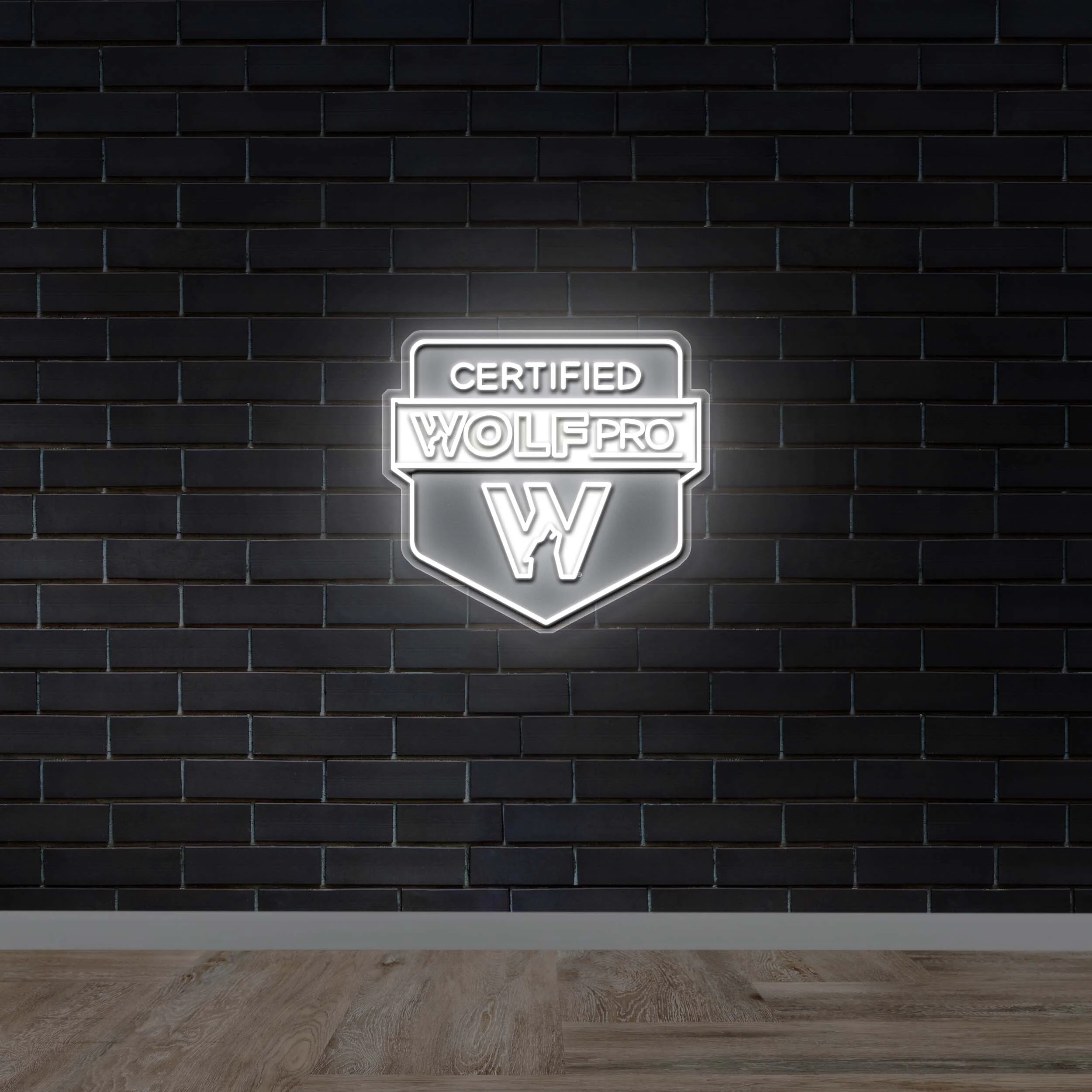 CERTIFIED WOLF PRO - Premium Neon Artwork - Image 2