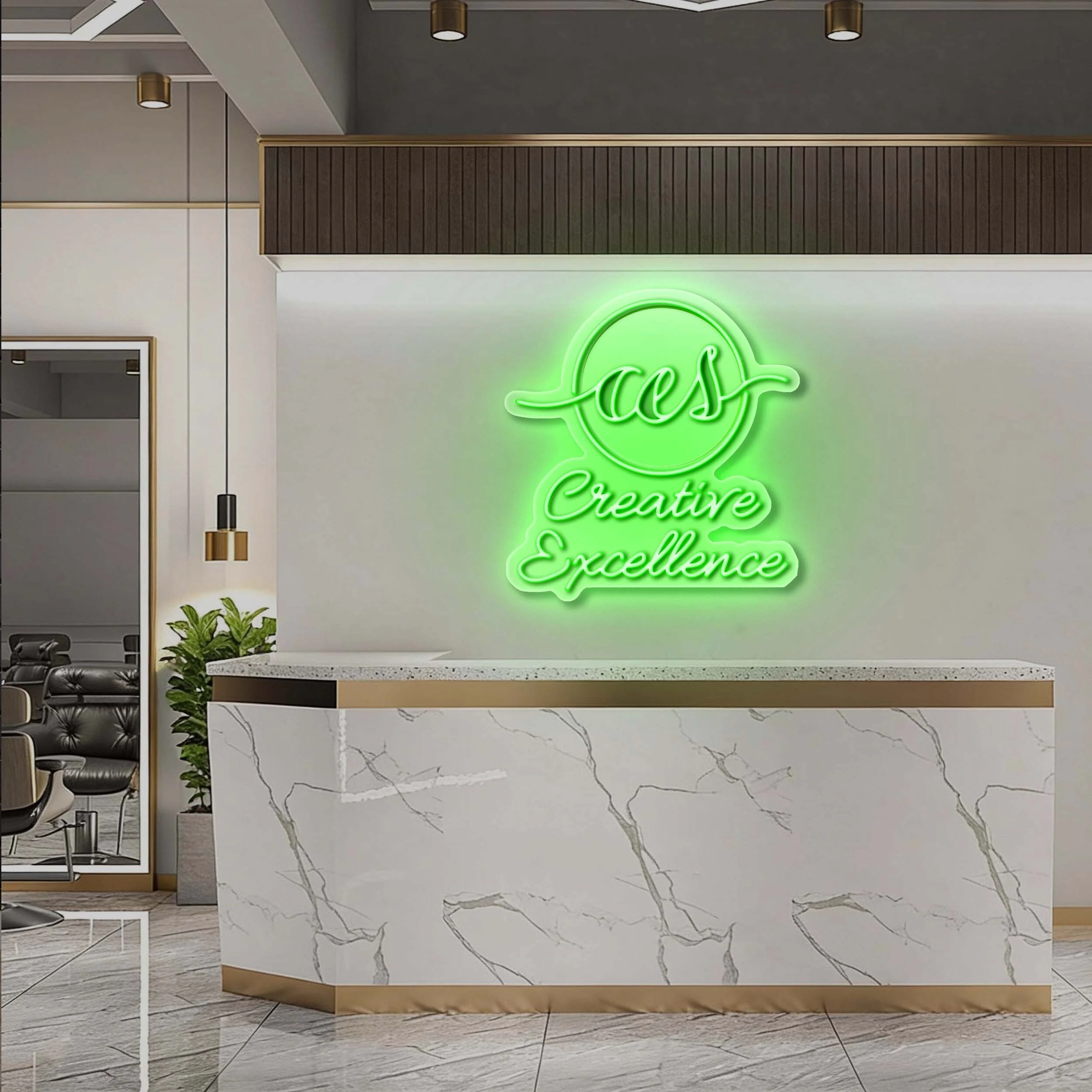 CES CREATIVE EXCELLENCE - Premium Neon Artwork