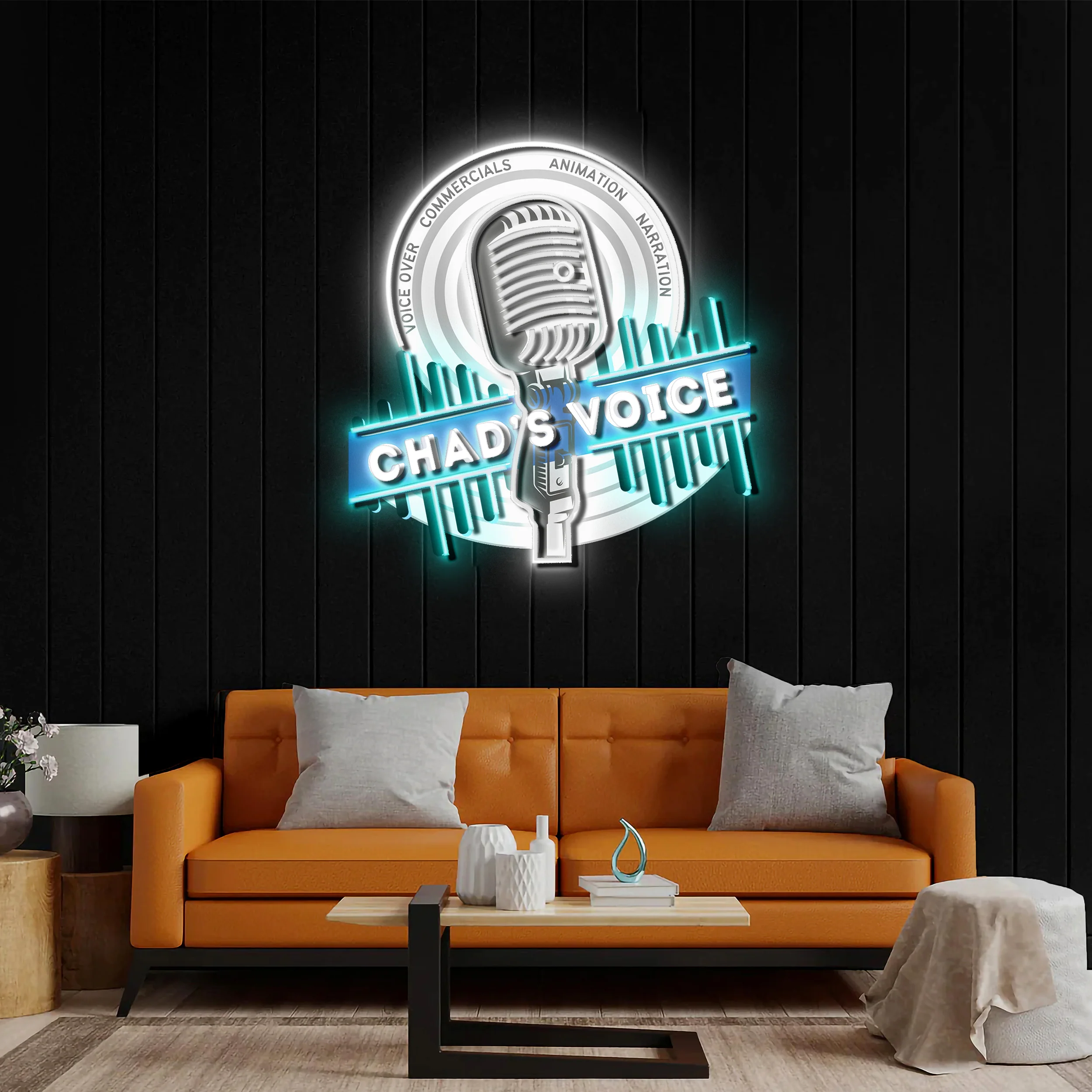 CHAD'S VOICE- Premium Neon Artwork
